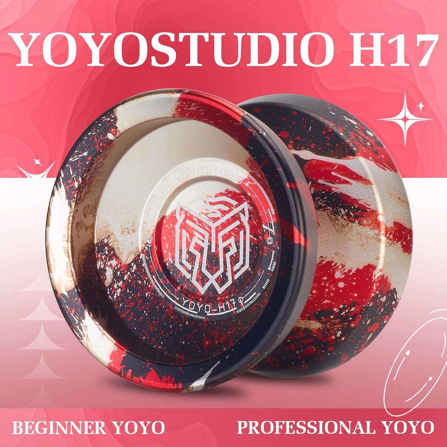 Yoyo Profesional YOYOSTUDIO Doble Función 5.08 cm Metal