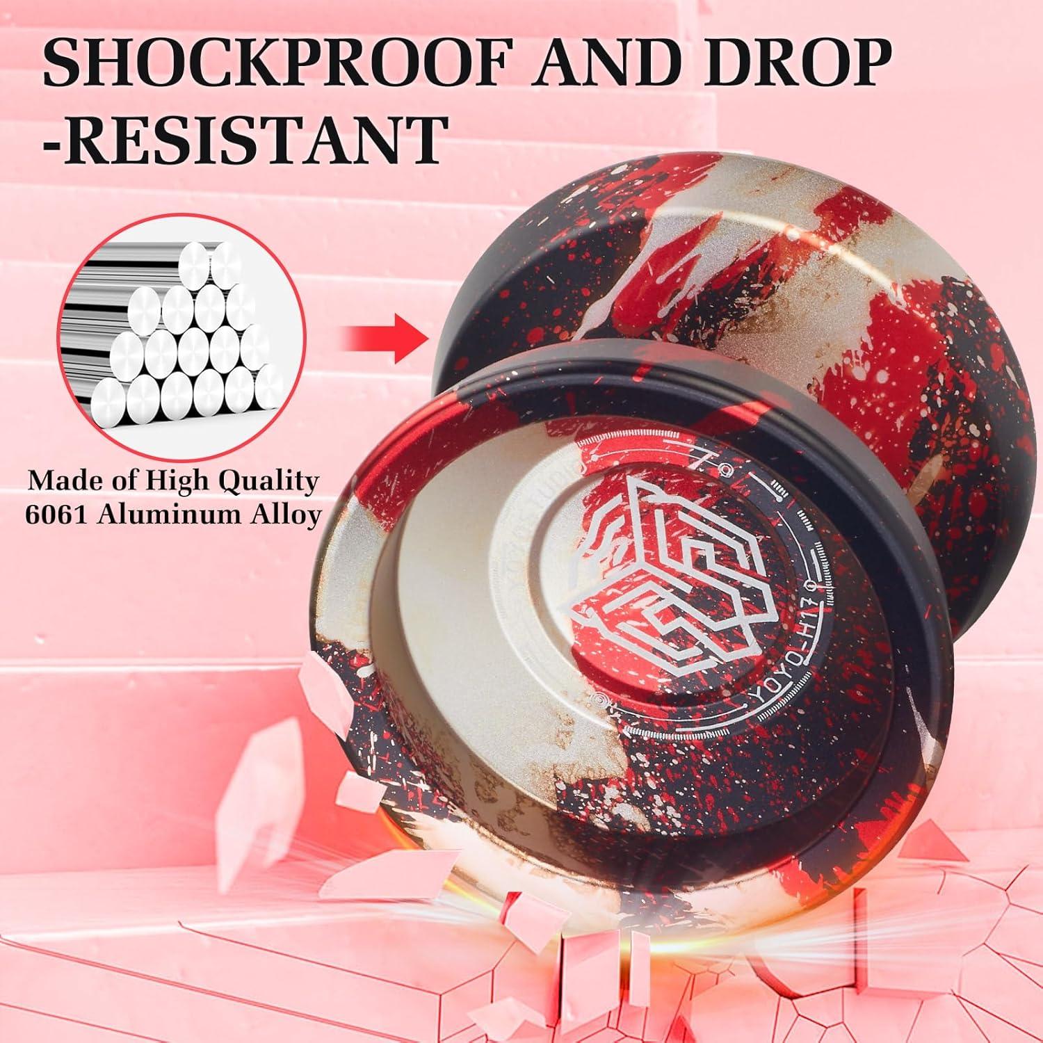 Yoyo Profesional YOYOSTUDIO Doble Función 5.08 cm Metal