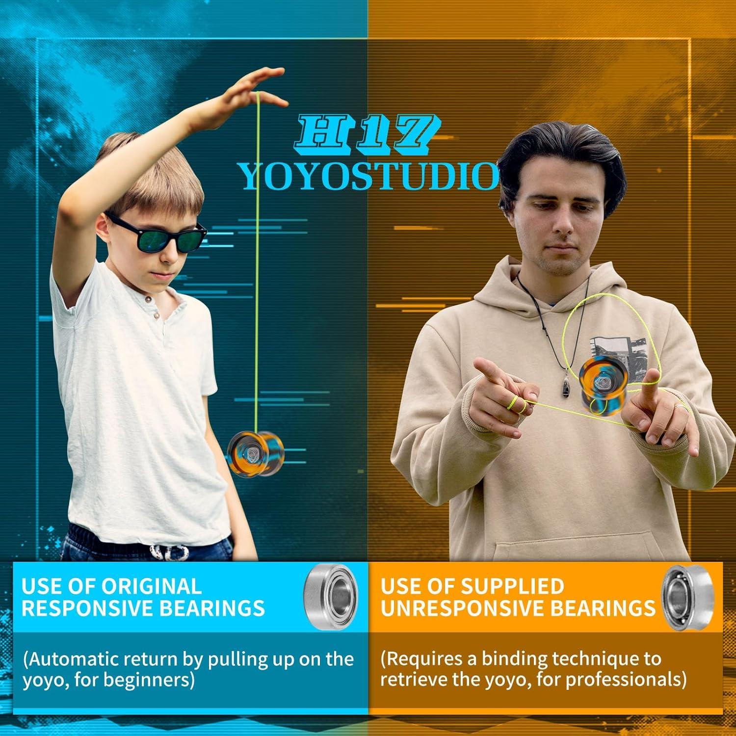 Yoyo Profesional YOYOSTUDIO H17 Doble Propósito 56mm