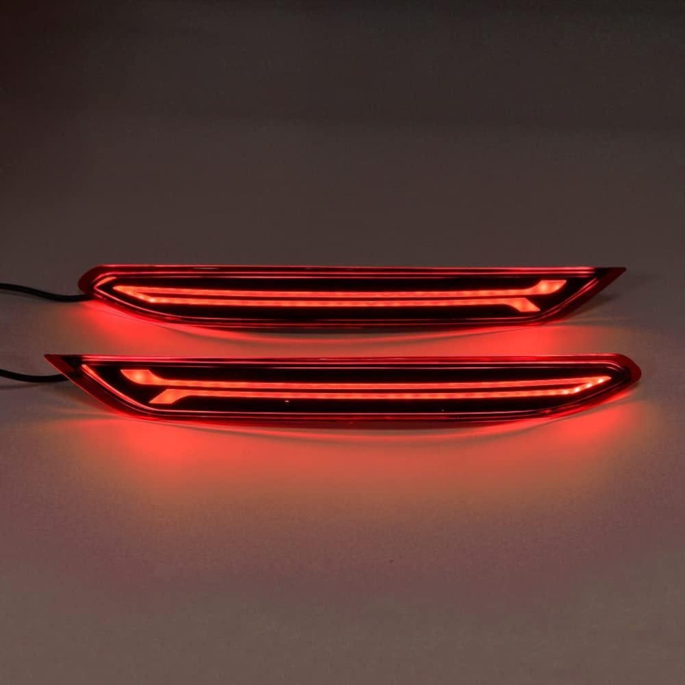 Luz Trasera LED Dreamseek para VW Jetta 2019-2022 Rojo