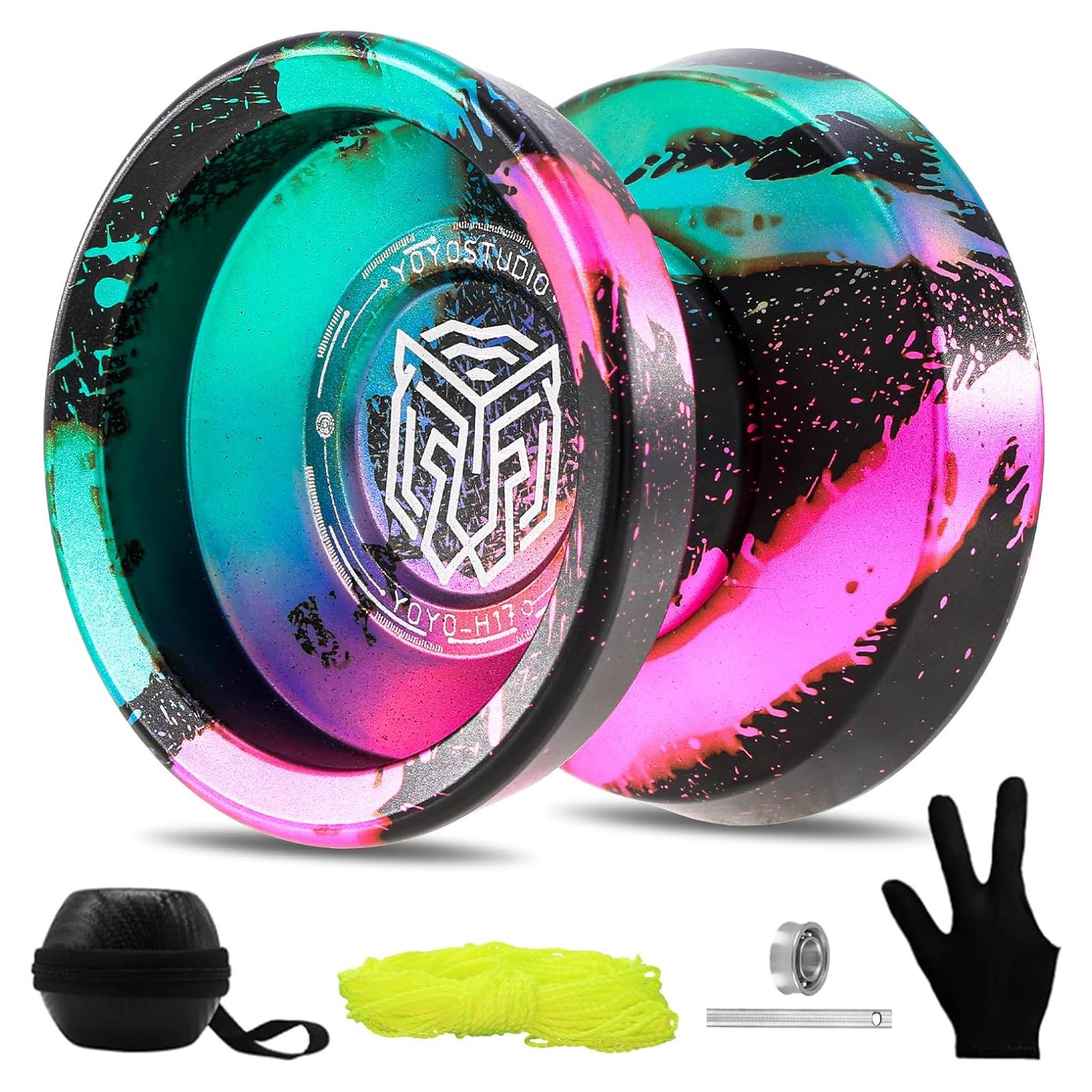Yoyo Profesional YOYOSTUDIO H17 Metal 56mm para Trucos