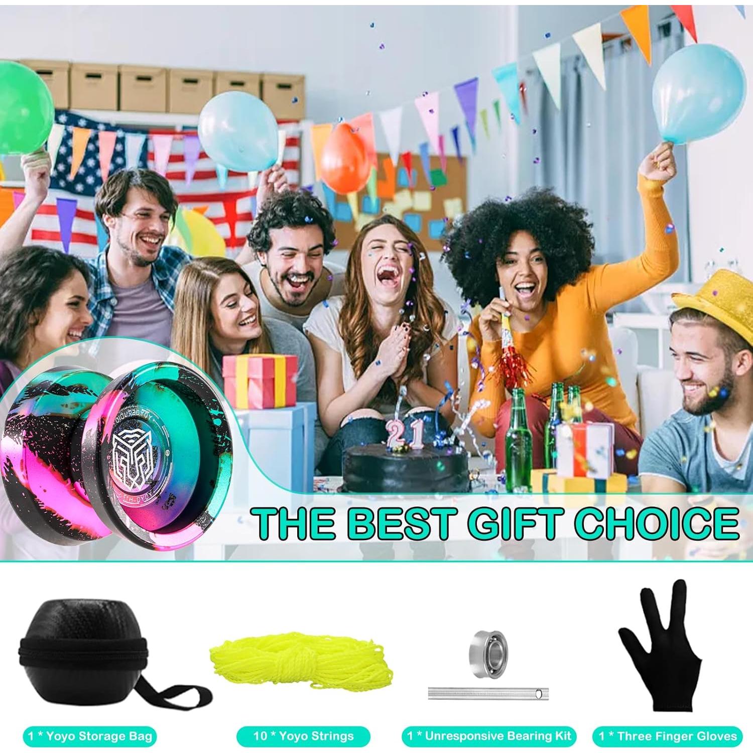 Yoyo Profesional YOYOSTUDIO H17 Metal 56mm para Trucos