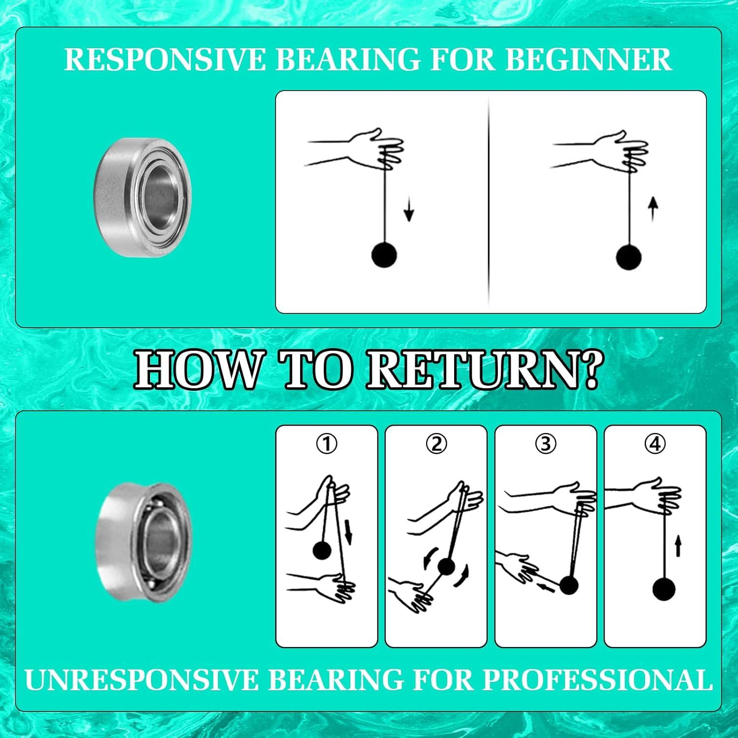 Yoyo Profesional YOYOSTUDIO H17 Metal 56mm para Trucos