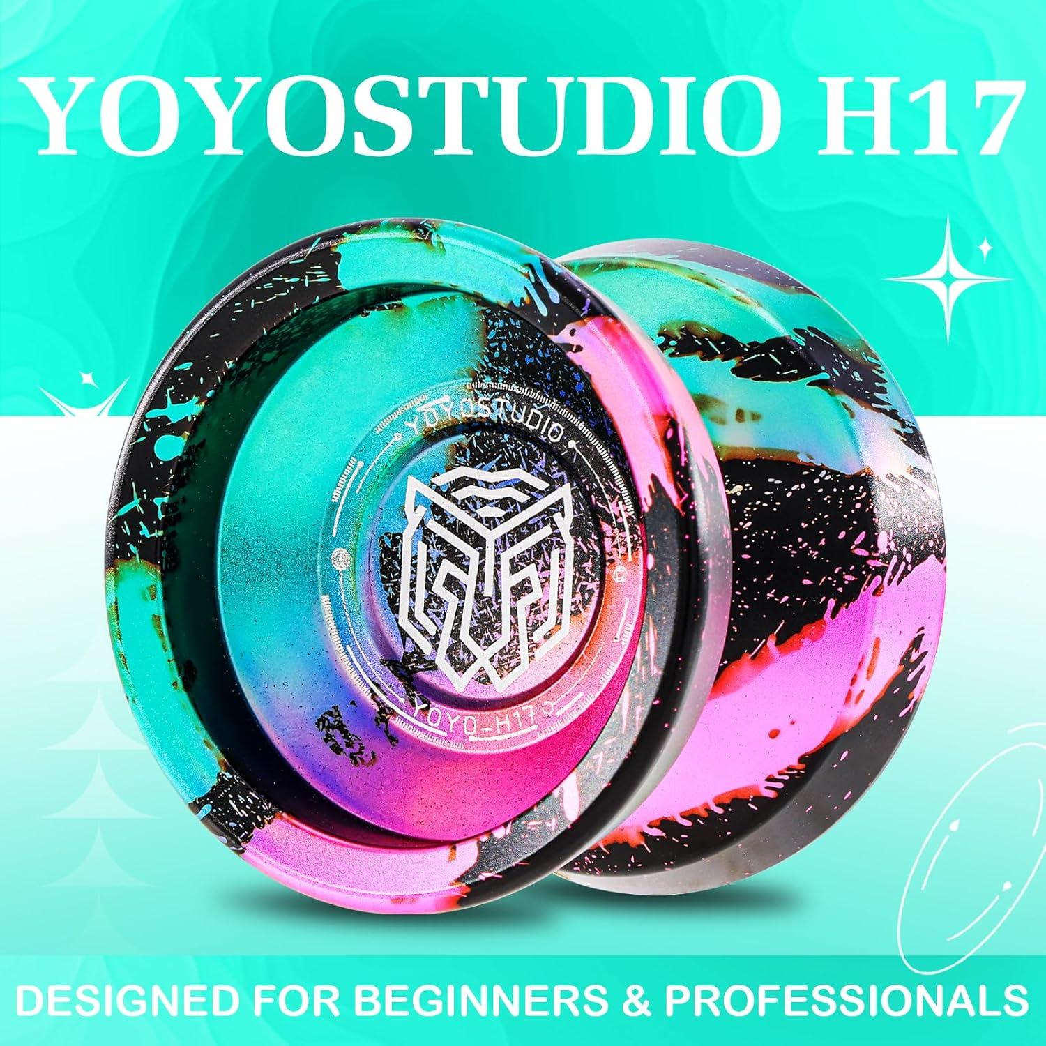 Yoyo Profesional YOYOSTUDIO H17 Metal 56mm para Trucos