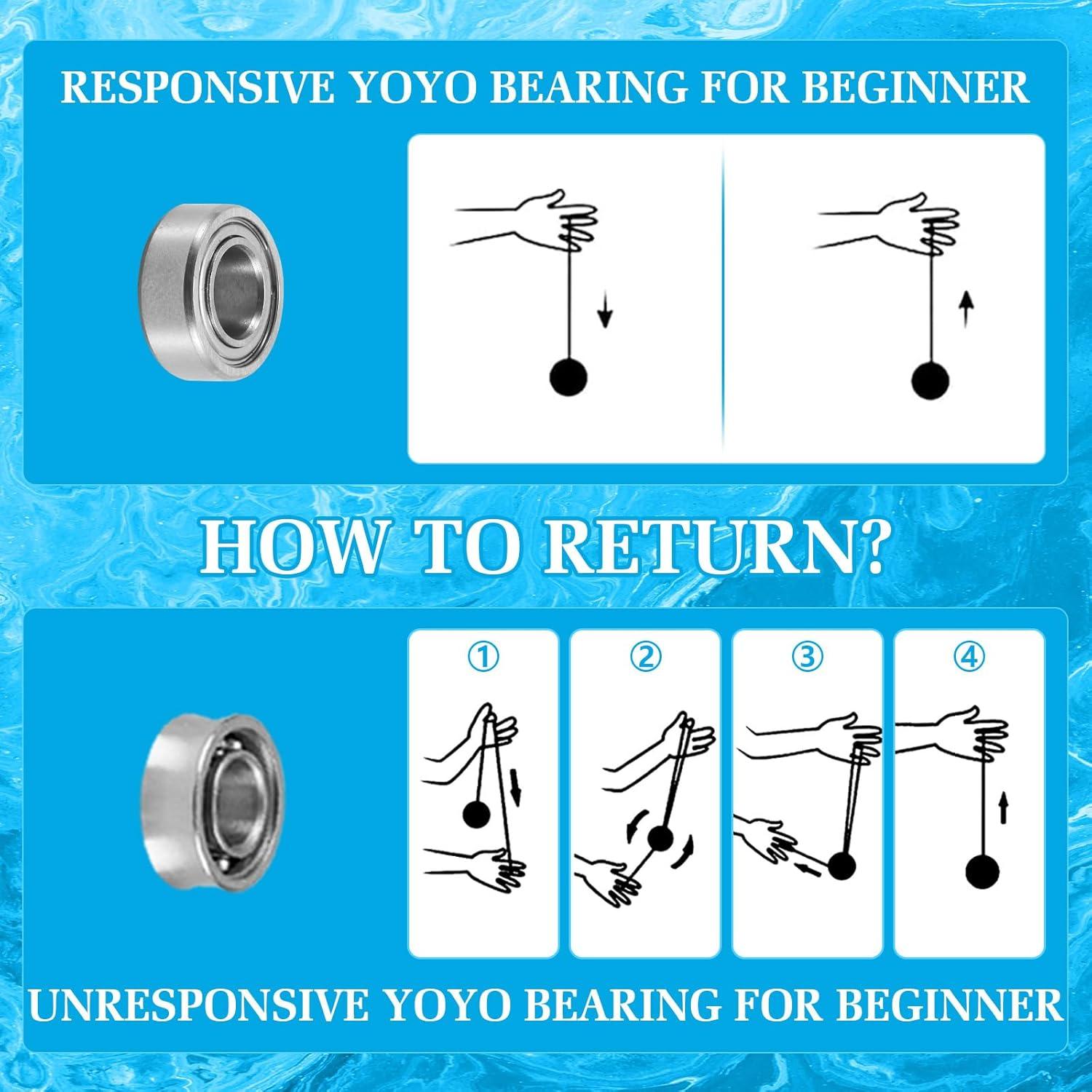 Yoyo Profesional YOYOSTUDIO H17 con Kit y Estuche Azul Plata