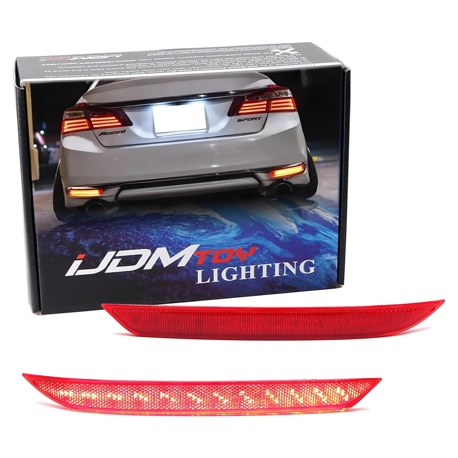 Luces Reflectoras LED iJDMTOY para Honda Accord 2016-2017