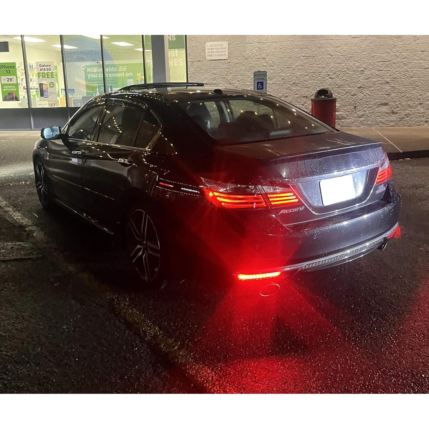 Luces Reflectoras LED iJDMTOY para Honda Accord 2016-2017