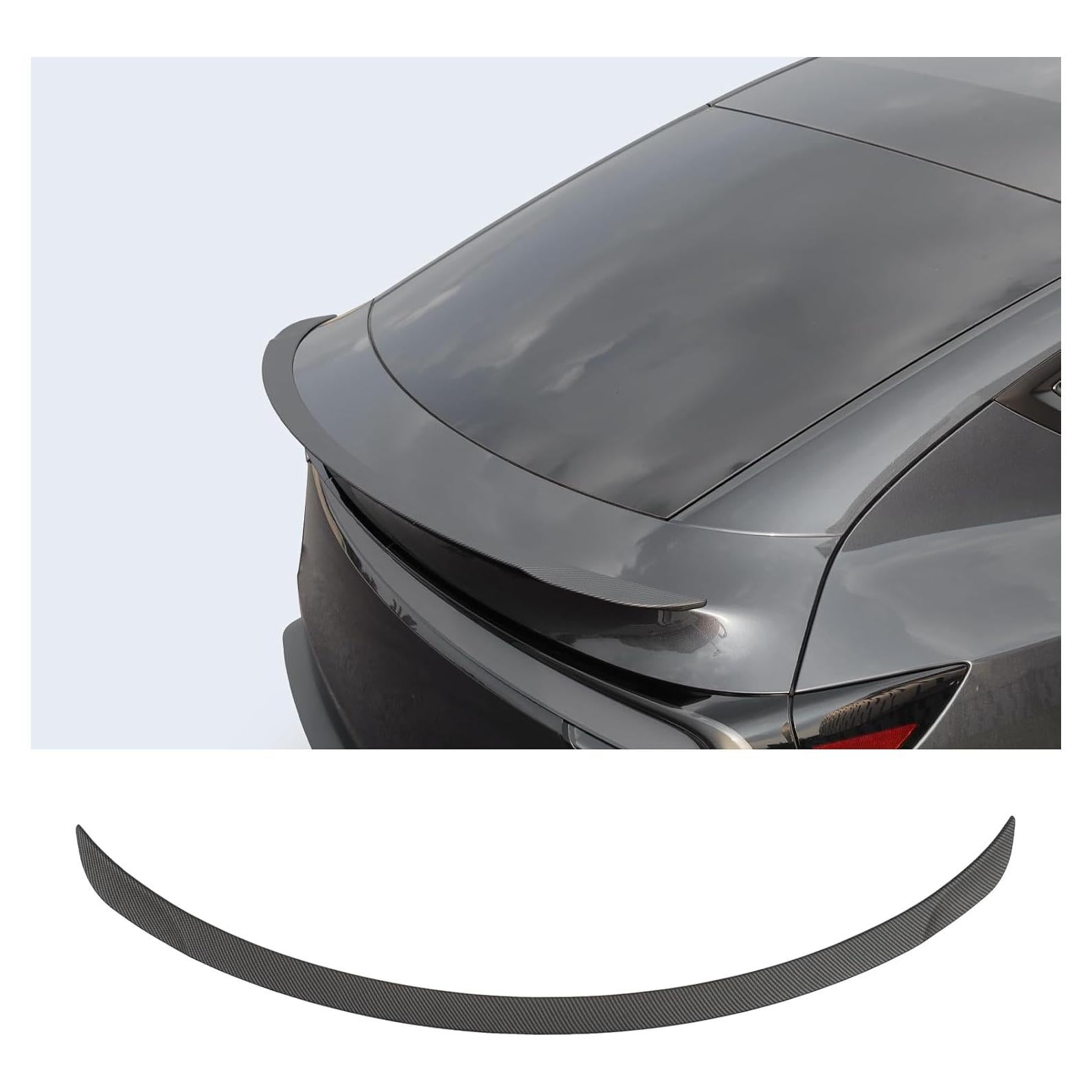 Alerón Trasero Fibra de Carbono Mate Tesla Model Y 2025-2026