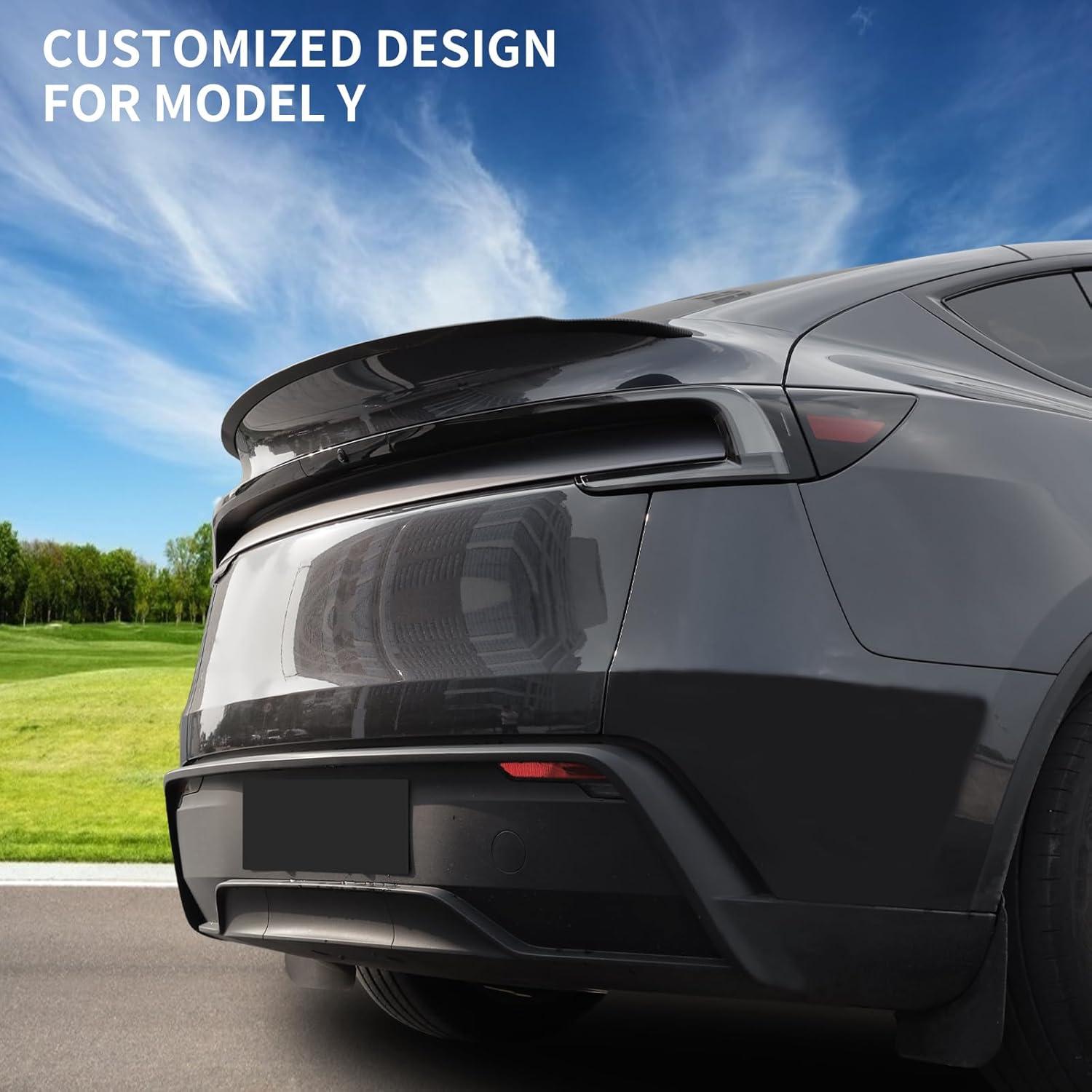 Alerón Trasero Fibra de Carbono Mate Tesla Model Y 2025-2026