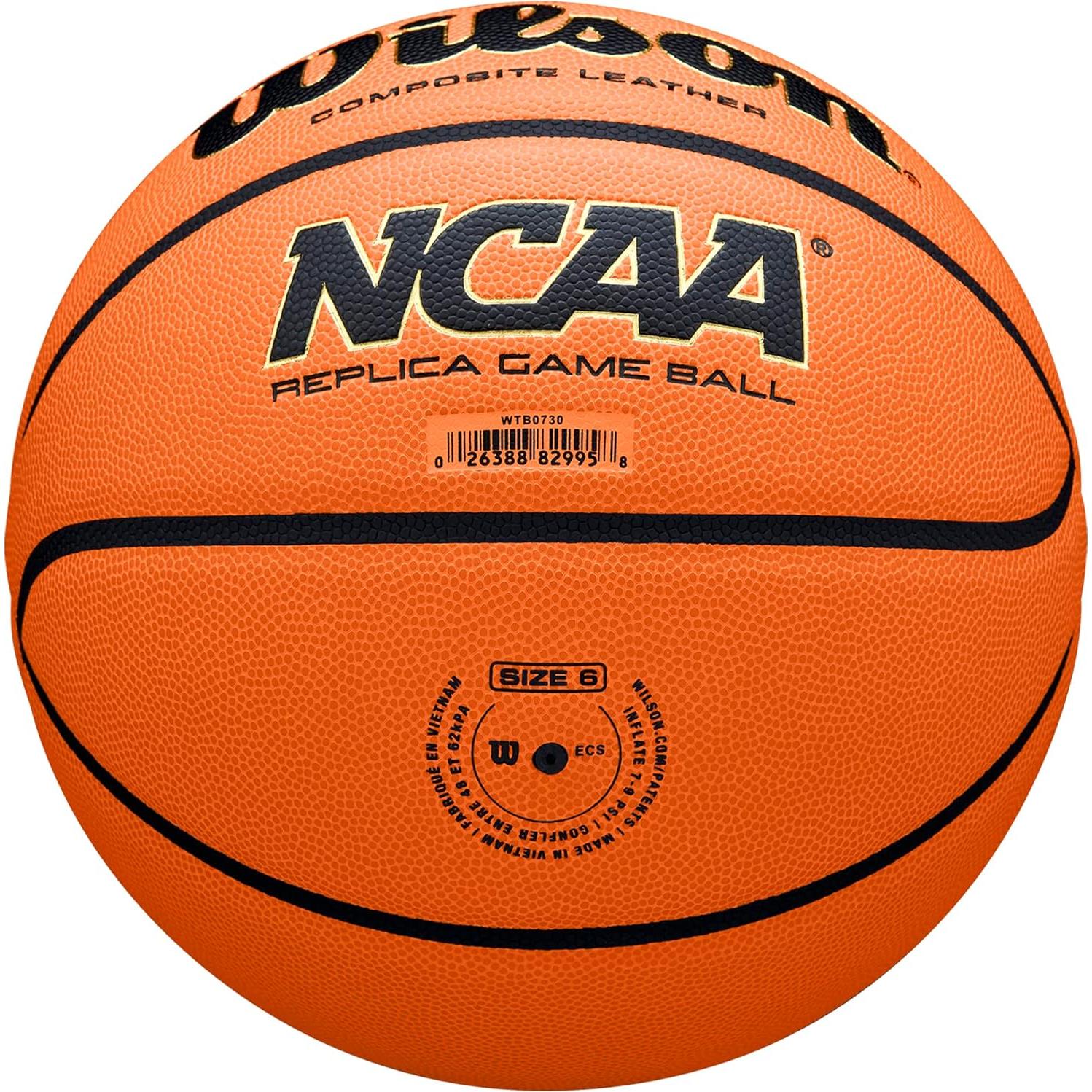 Balón de Baloncesto Wilson NCAA Replica 28.5 cm Naranja
