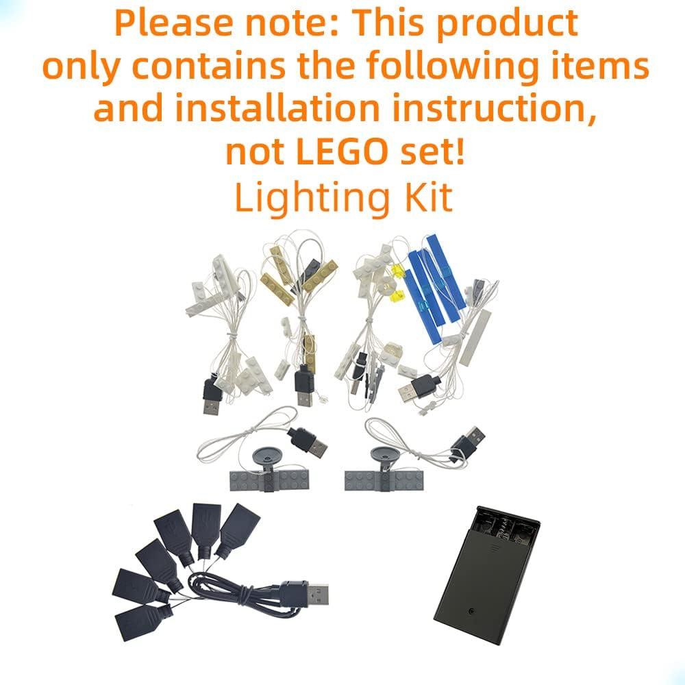 Kit de Luz LED GEAMENT para Lego 71040 Castillo Disney