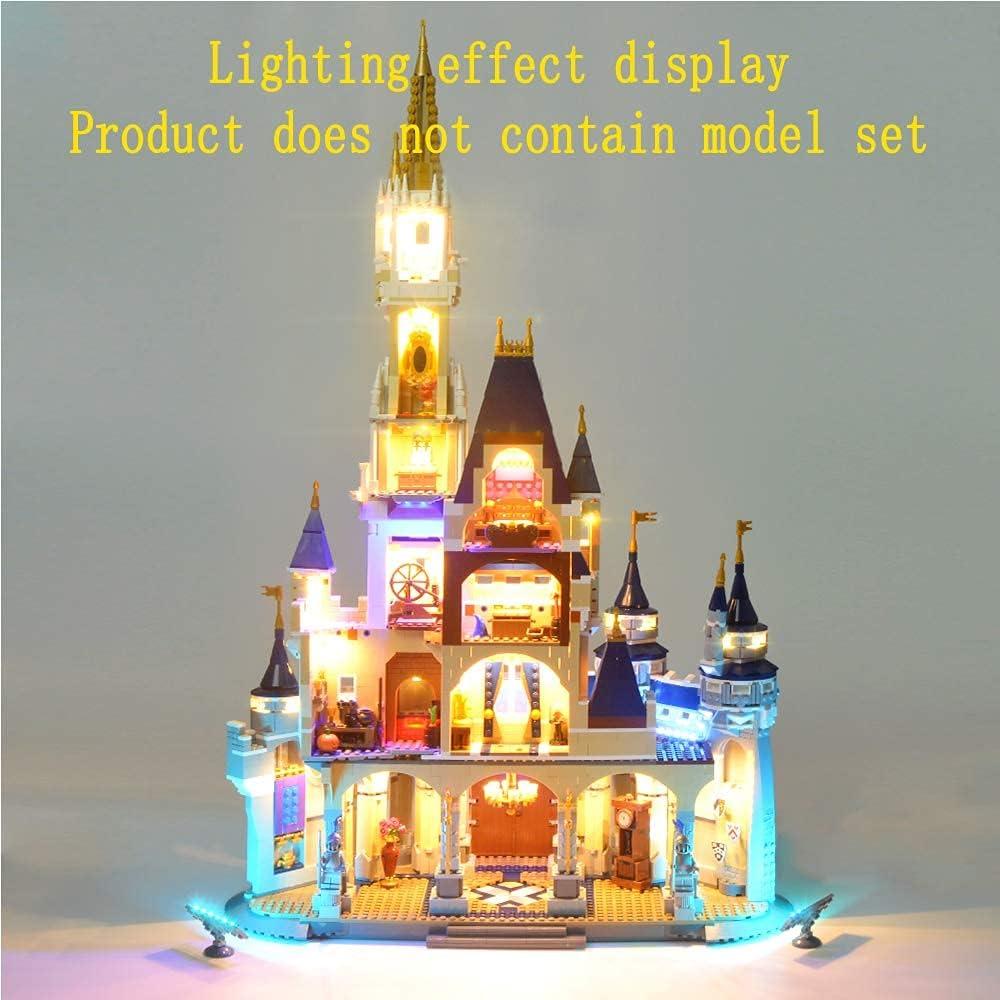 Kit de Luz LED GEAMENT para Lego 71040 Castillo Disney