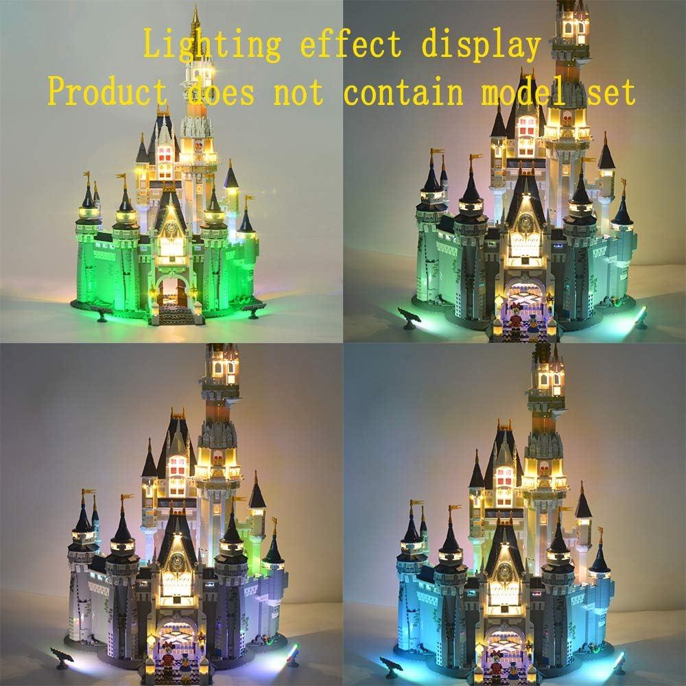 Kit de Luz LED GEAMENT para Lego 71040 Castillo Disney