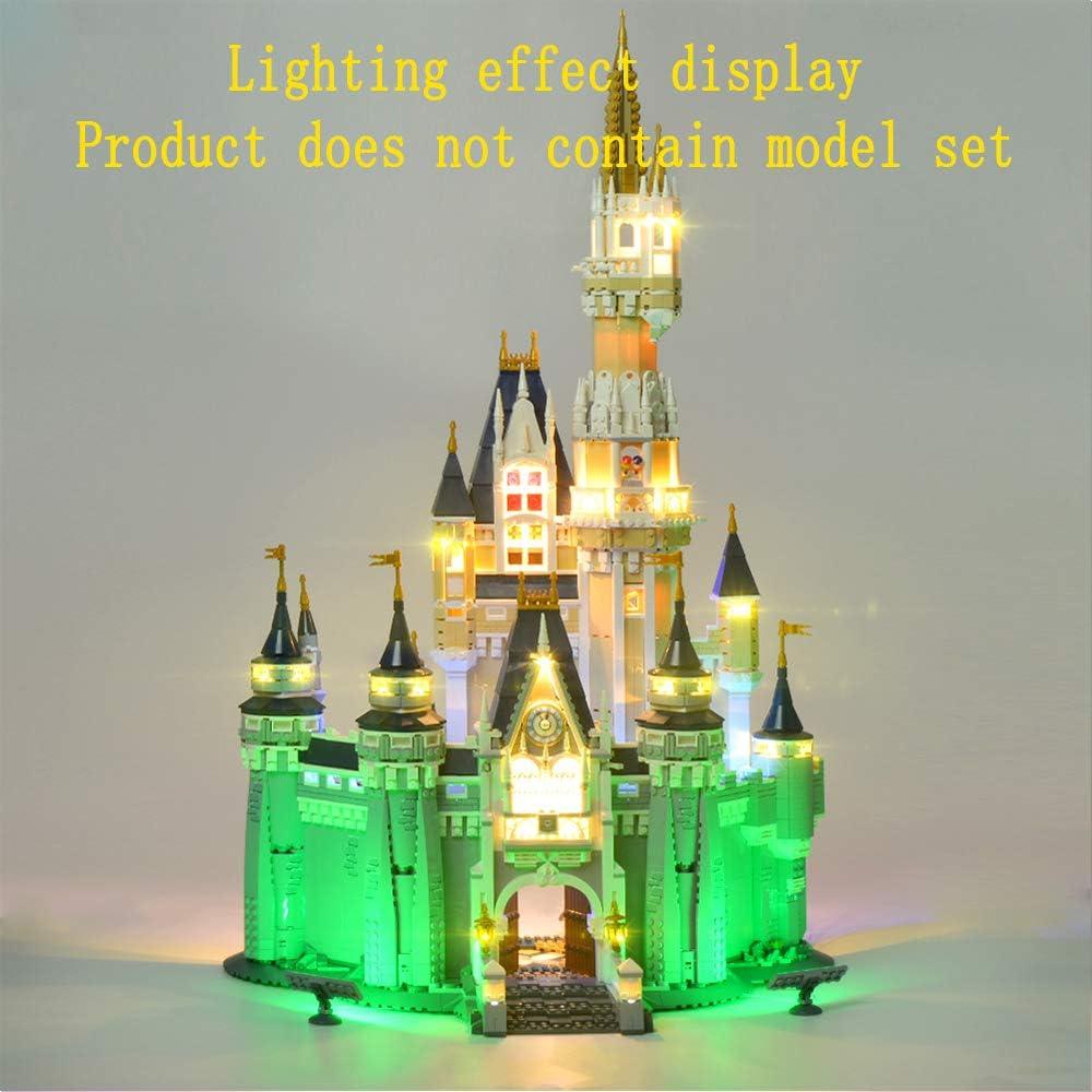 Kit de Luz LED GEAMENT para Lego 71040 Castillo Disney