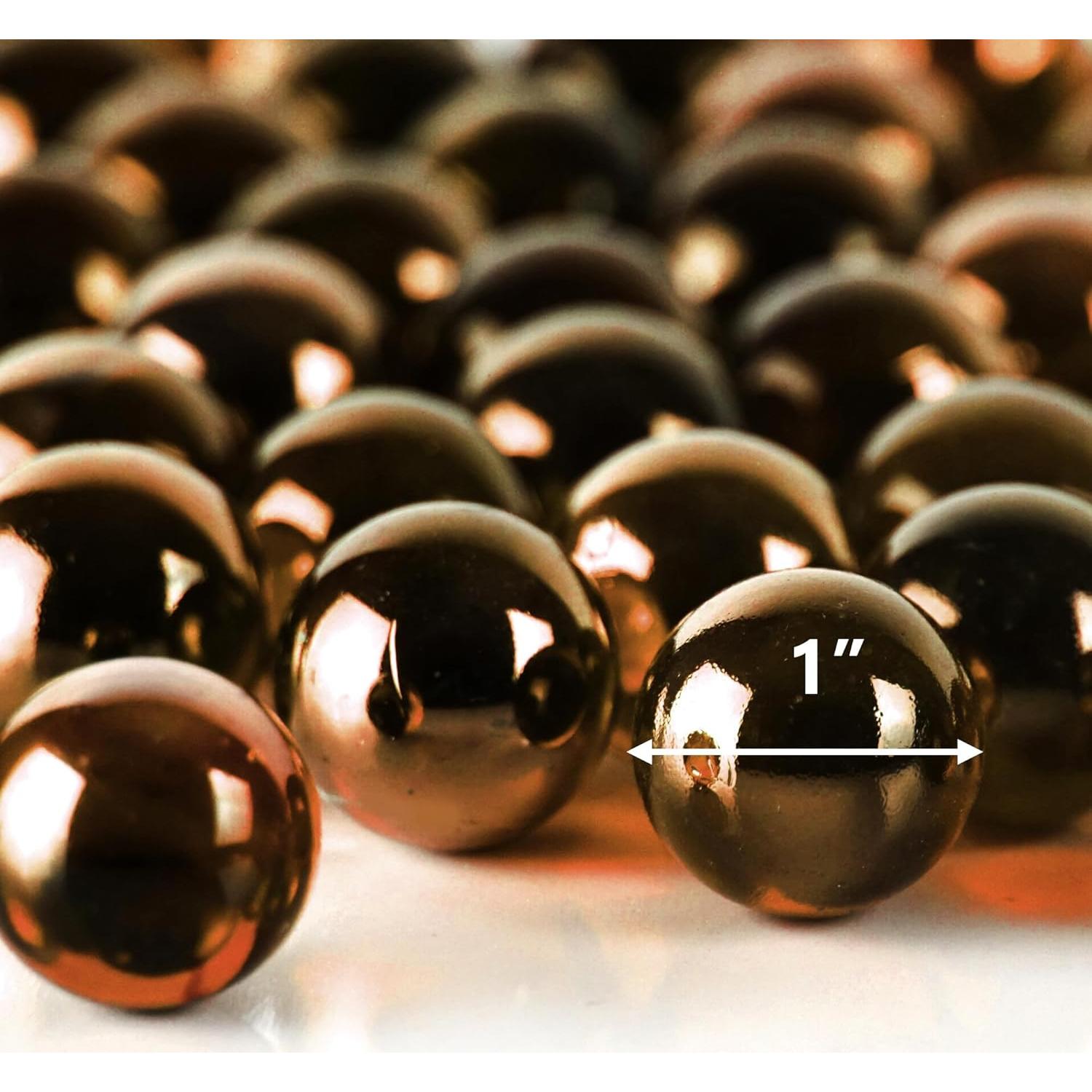 Rellenos de Jarrón CYS EXCEL 1" Ámbar Oscuro 1.4 kg