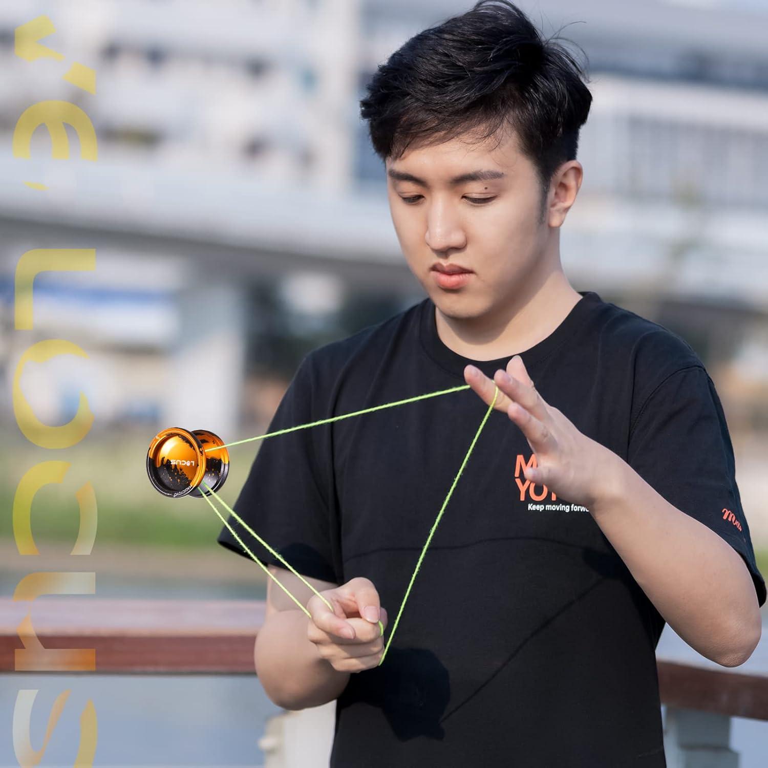 Yoyo Profesional MAGICYOYO V6 Locus - Doble Modo para Niños y Adultos