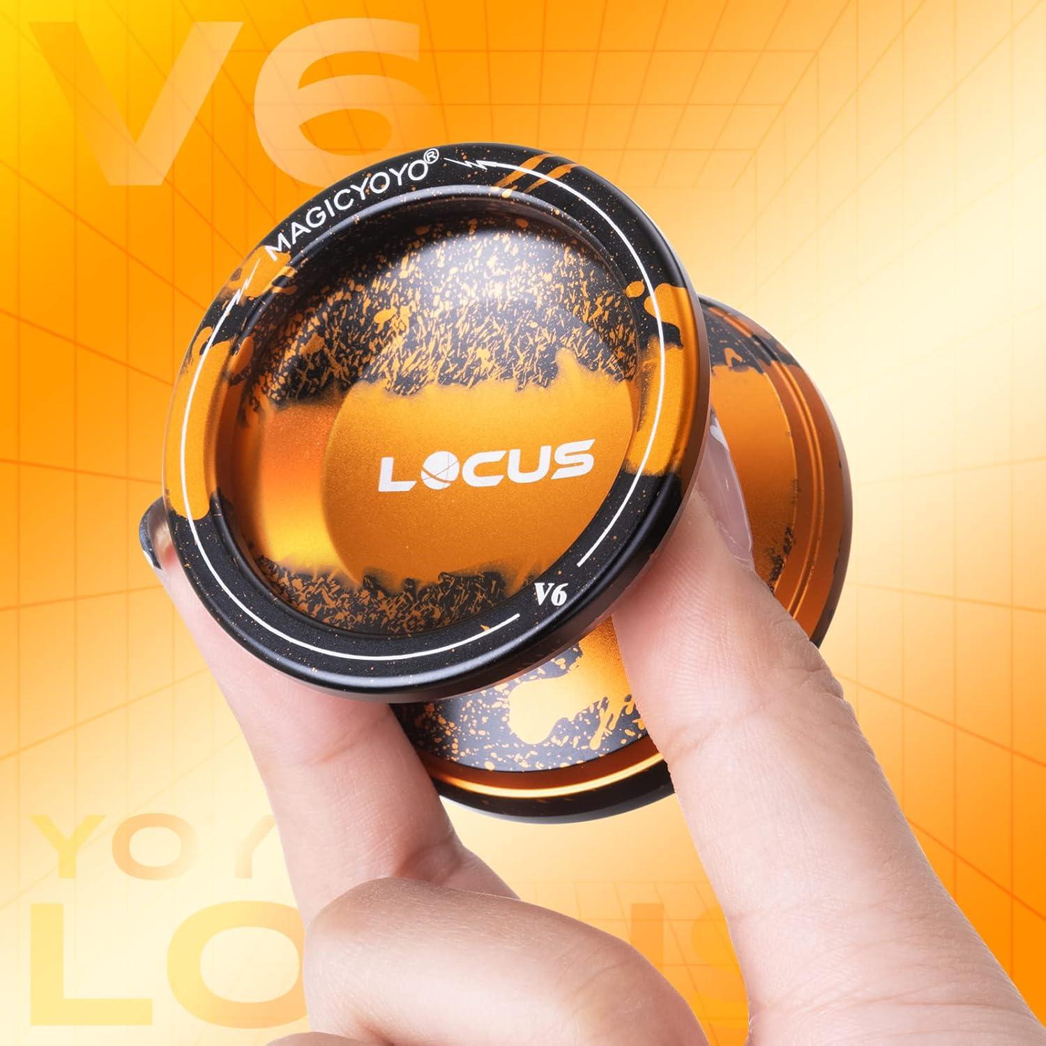 Yoyo Profesional MAGICYOYO V6 Locus - Doble Modo para Niños y Adultos