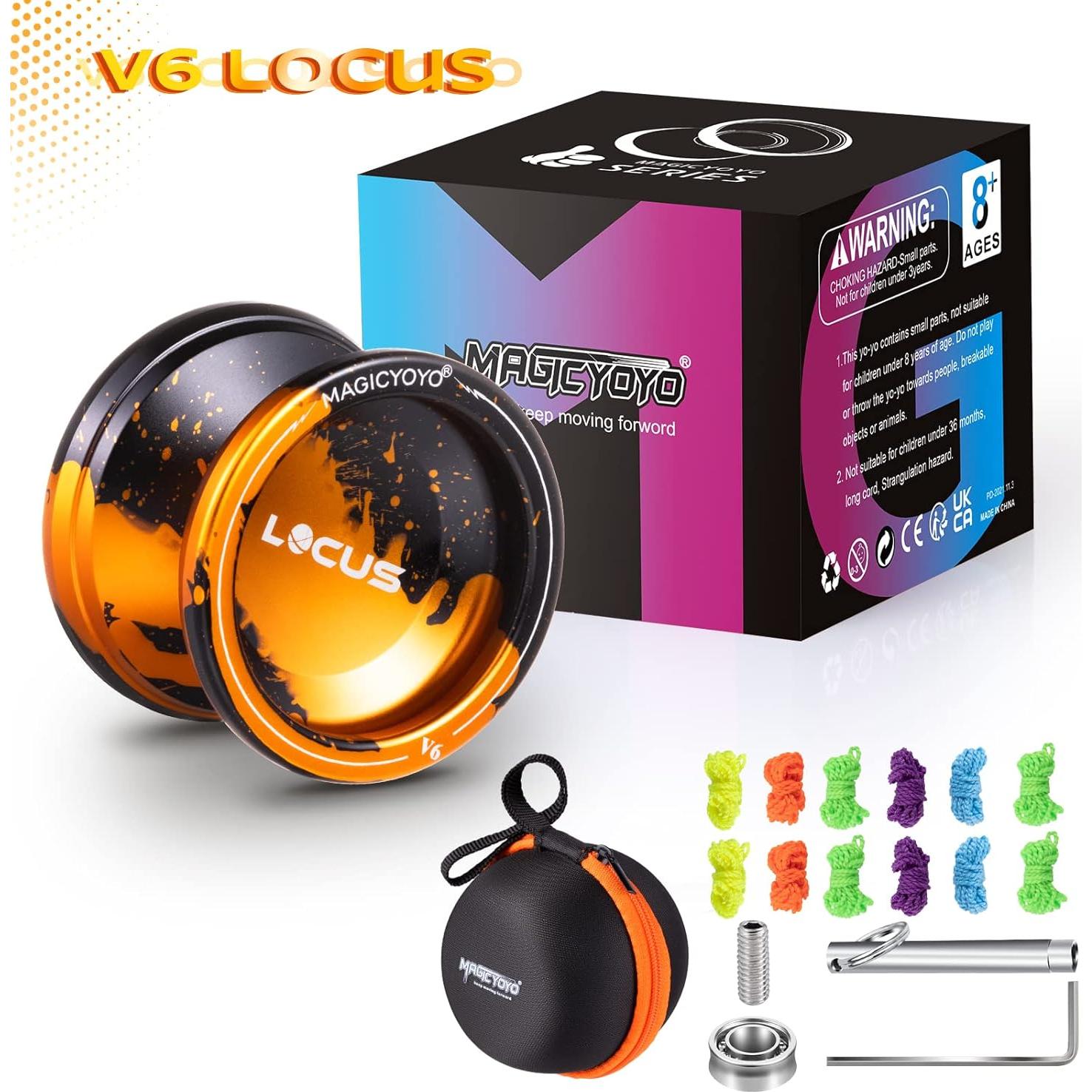 Yoyo Profesional MAGICYOYO V6 Locus - Doble Modo para Niños y Adultos
