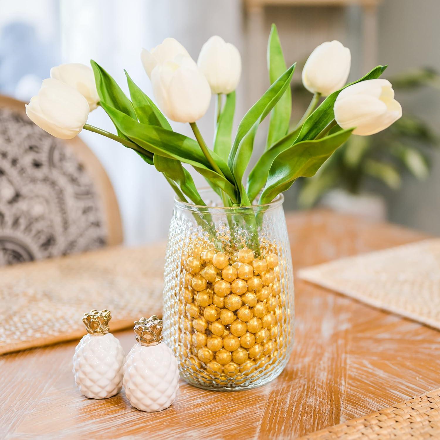 Canicas de Vidrio Galashield Doradas 0.45 kg para Jarrones