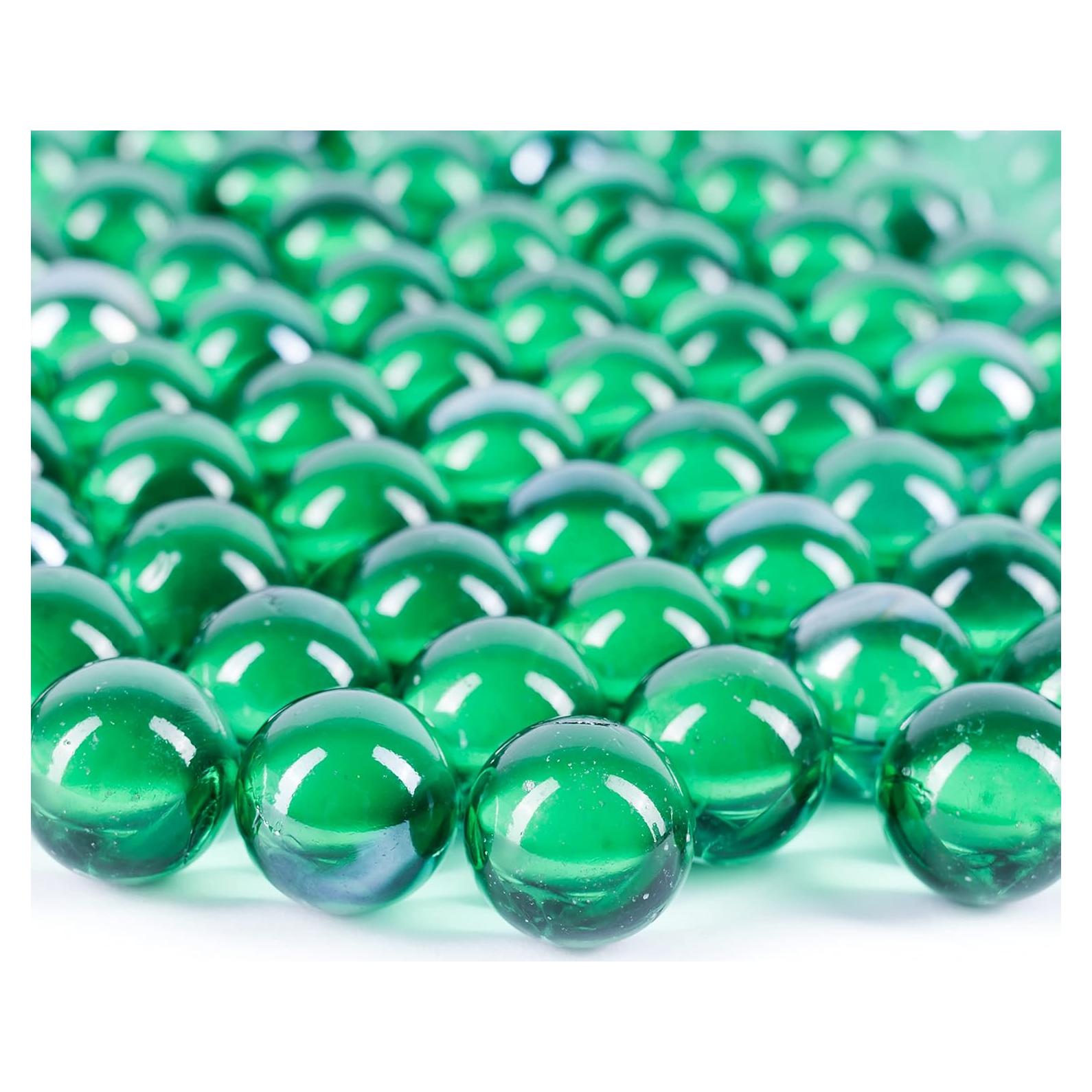 Canicas Verdes Galashield 400 Piezas de Vidrio Decorativas