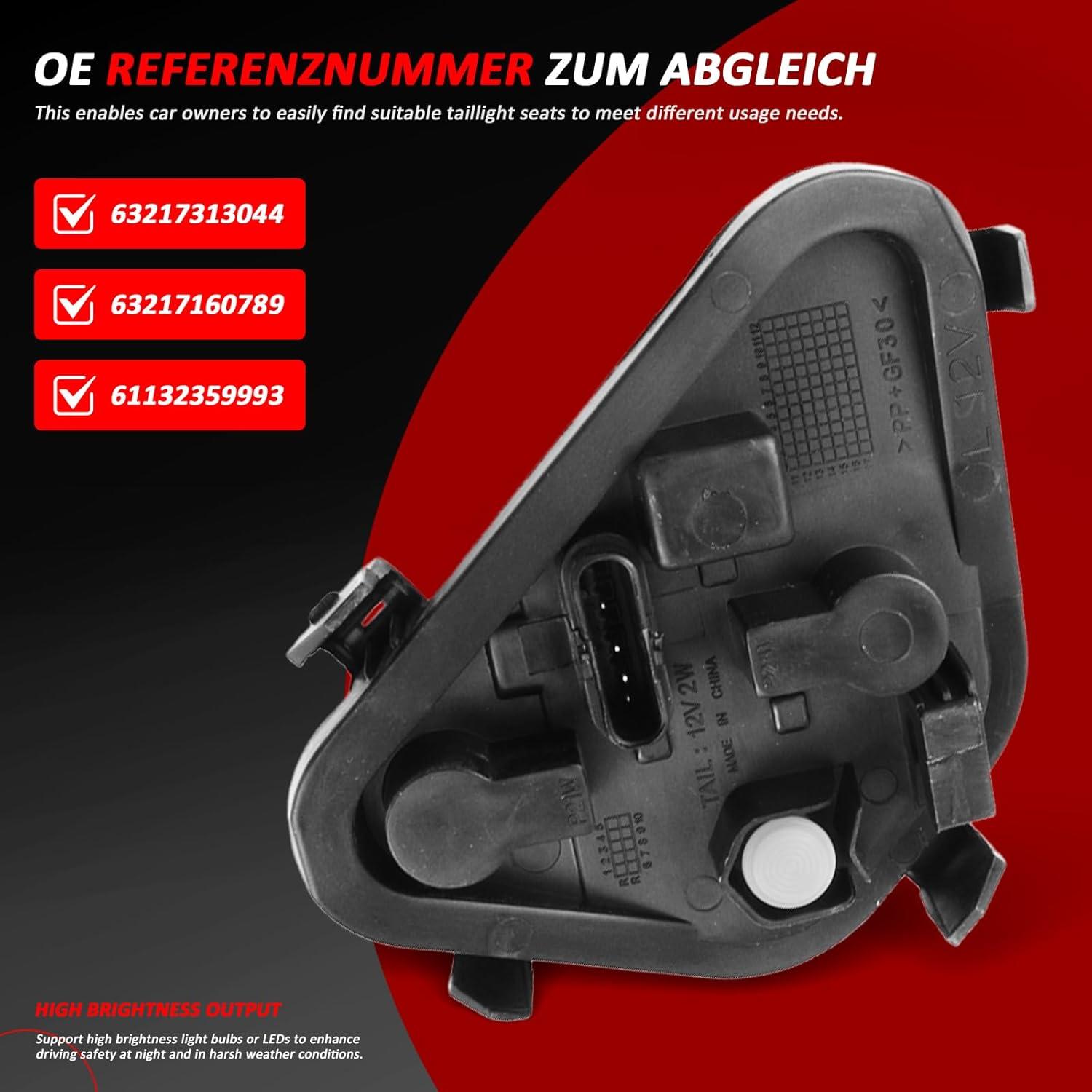 Soporte Luz Trasera BMW 3 M3 F30 F80 320i 328i 335i Bomunik