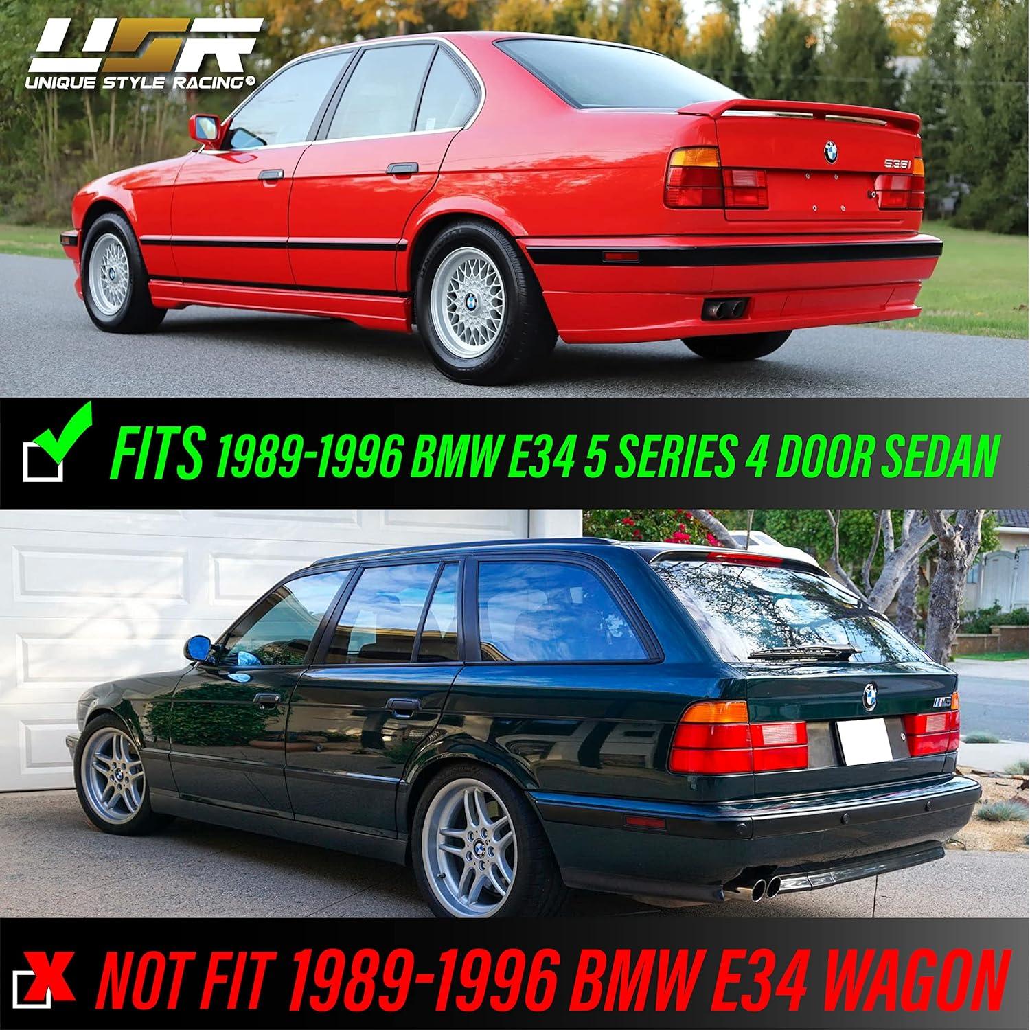 Luces Traseras BMW E34 5 Series 1989-1996 USR Rojo/Transparente