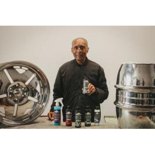 Pulidor de Metales CJ Metal Gloss 396g - Aluminio, Cromo, Acero