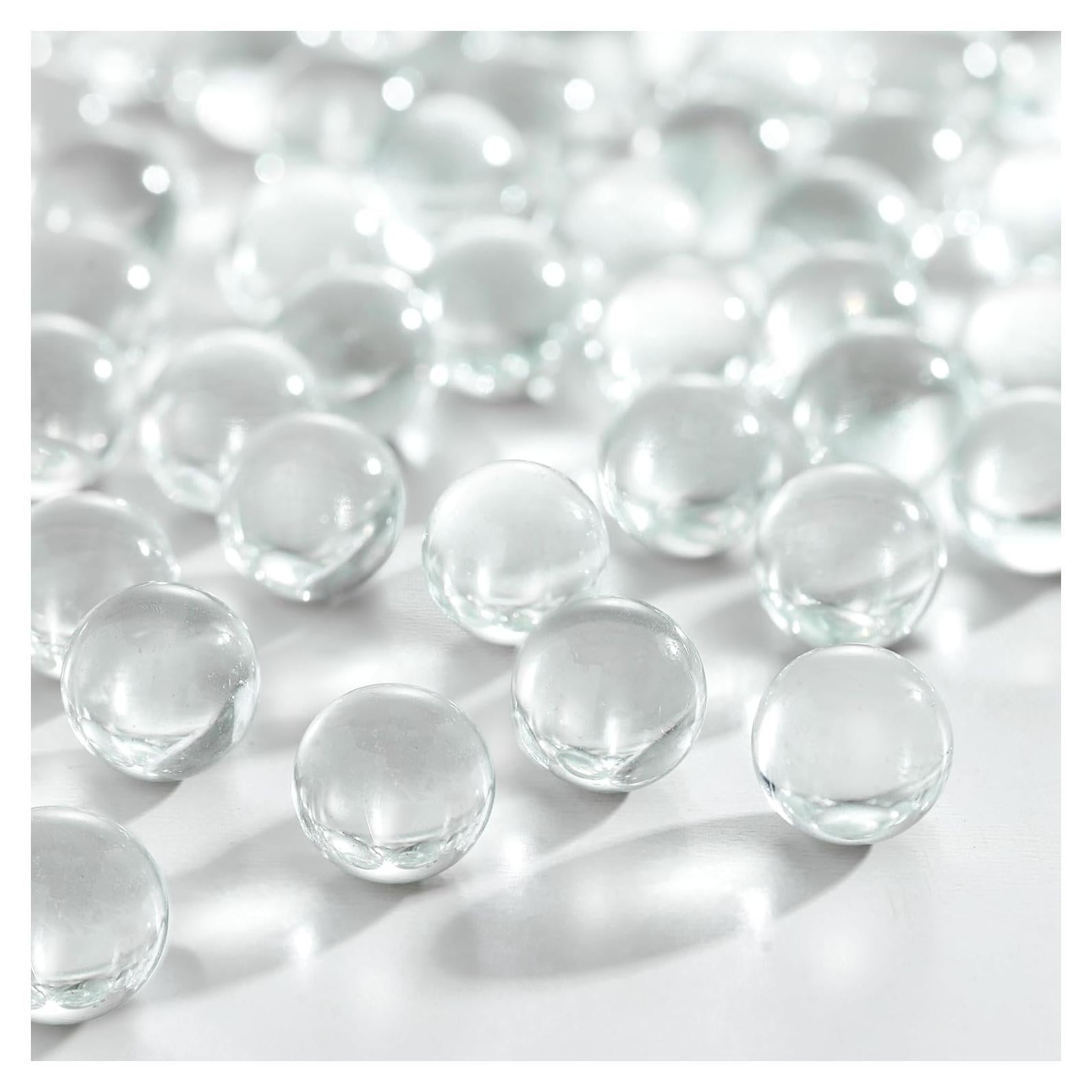 Canicas de Vidrio Galashield 1kg - Gemas Transparentes 80 pcs