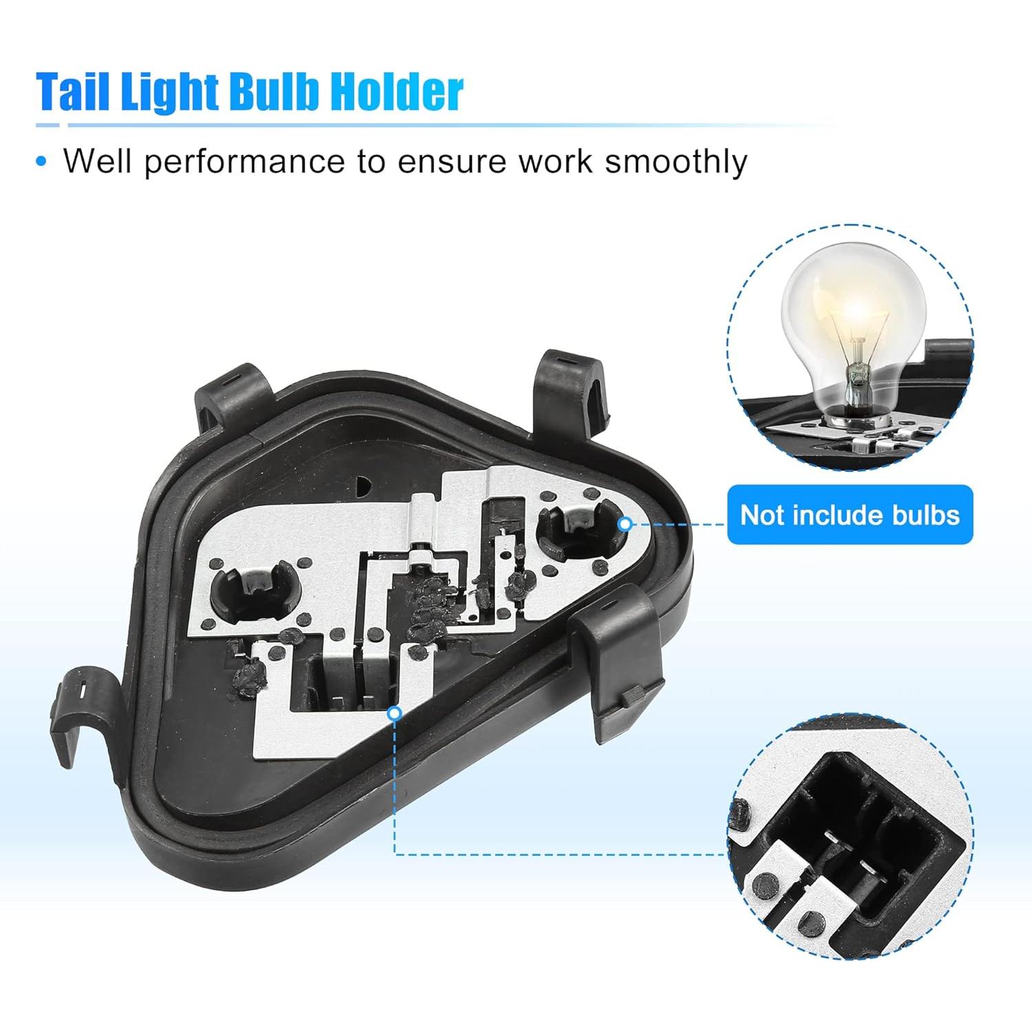 Soporte de Bombilla Luz Trasera Derecha X AUTOHAUX para BMW