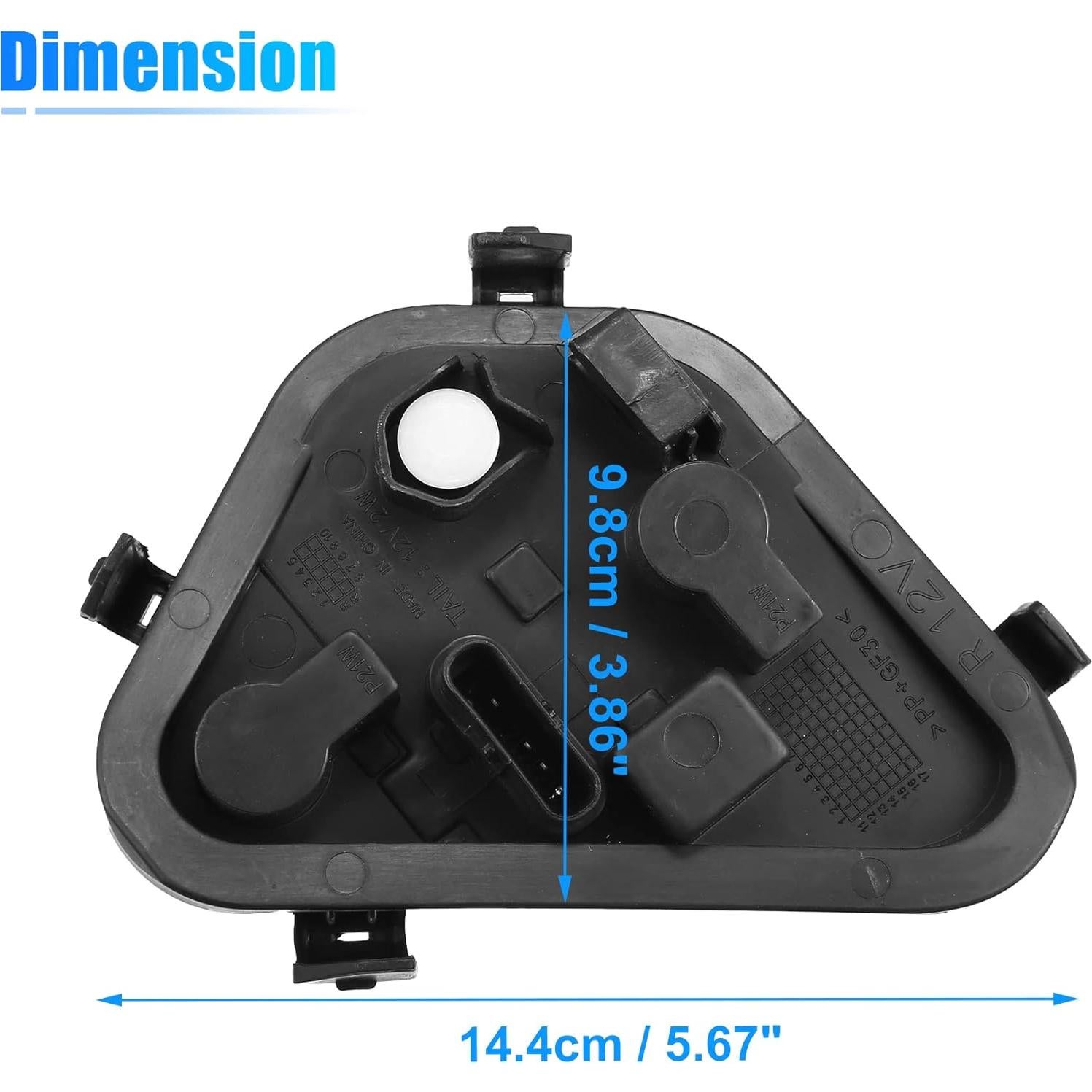 Soporte de Bombilla Luz Trasera Derecha X AUTOHAUX para BMW