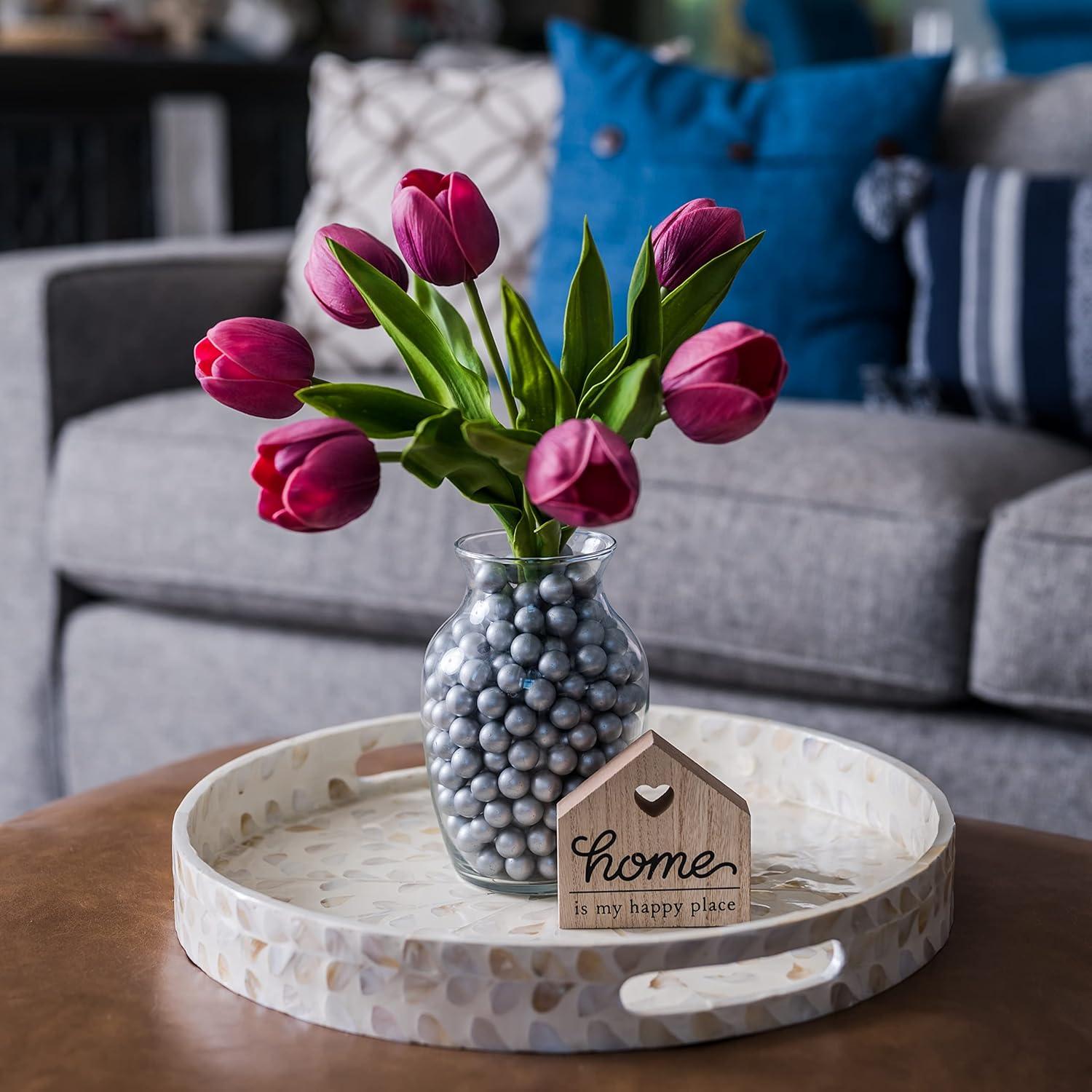 Canicas de Vidrio Galashield 2,27 kg Plata para Jarrones