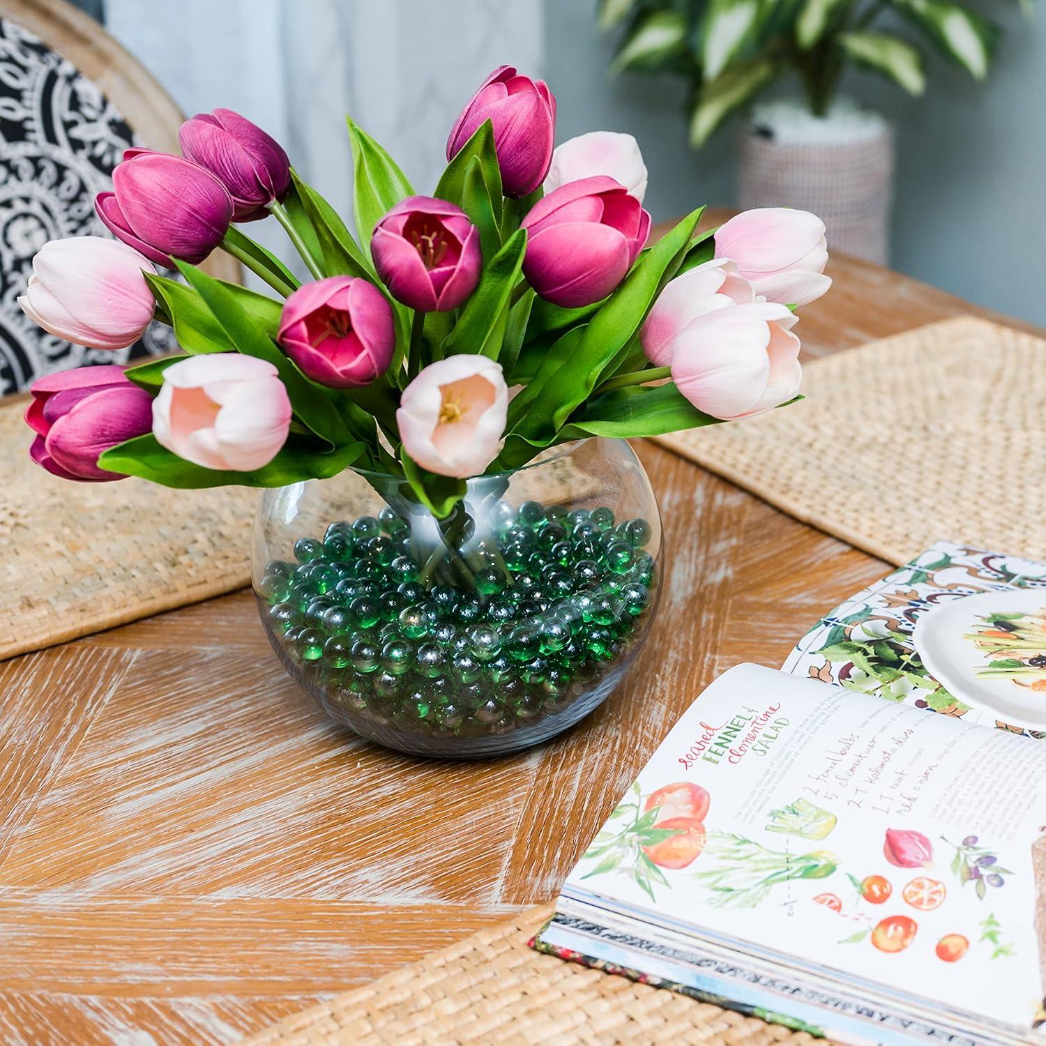 Canicas Verdes Galashield 1 kg para Decoración - 80 Piezas