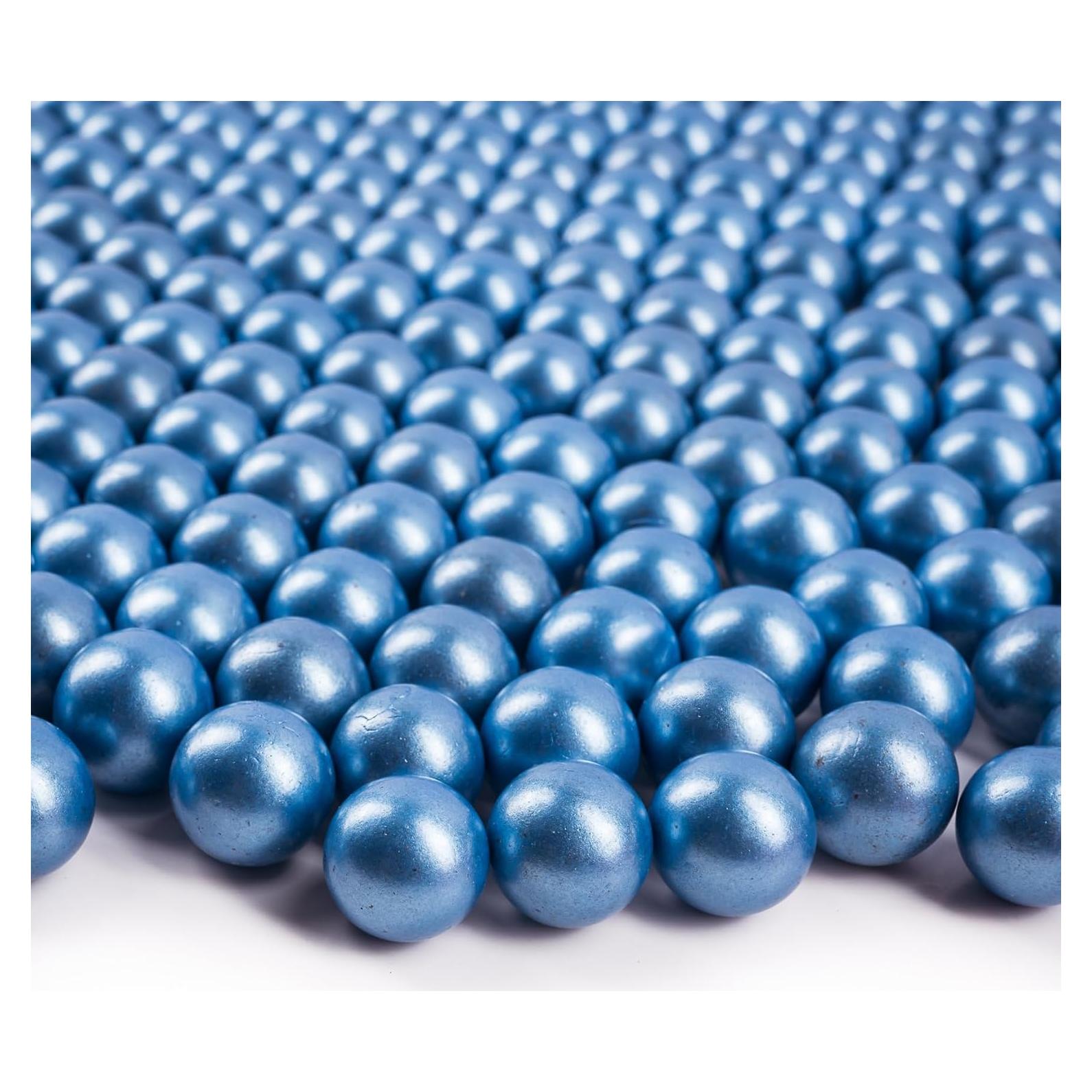 Canicas Galashield Azul Claro 1.52 cm 80 Piezas Decorativas