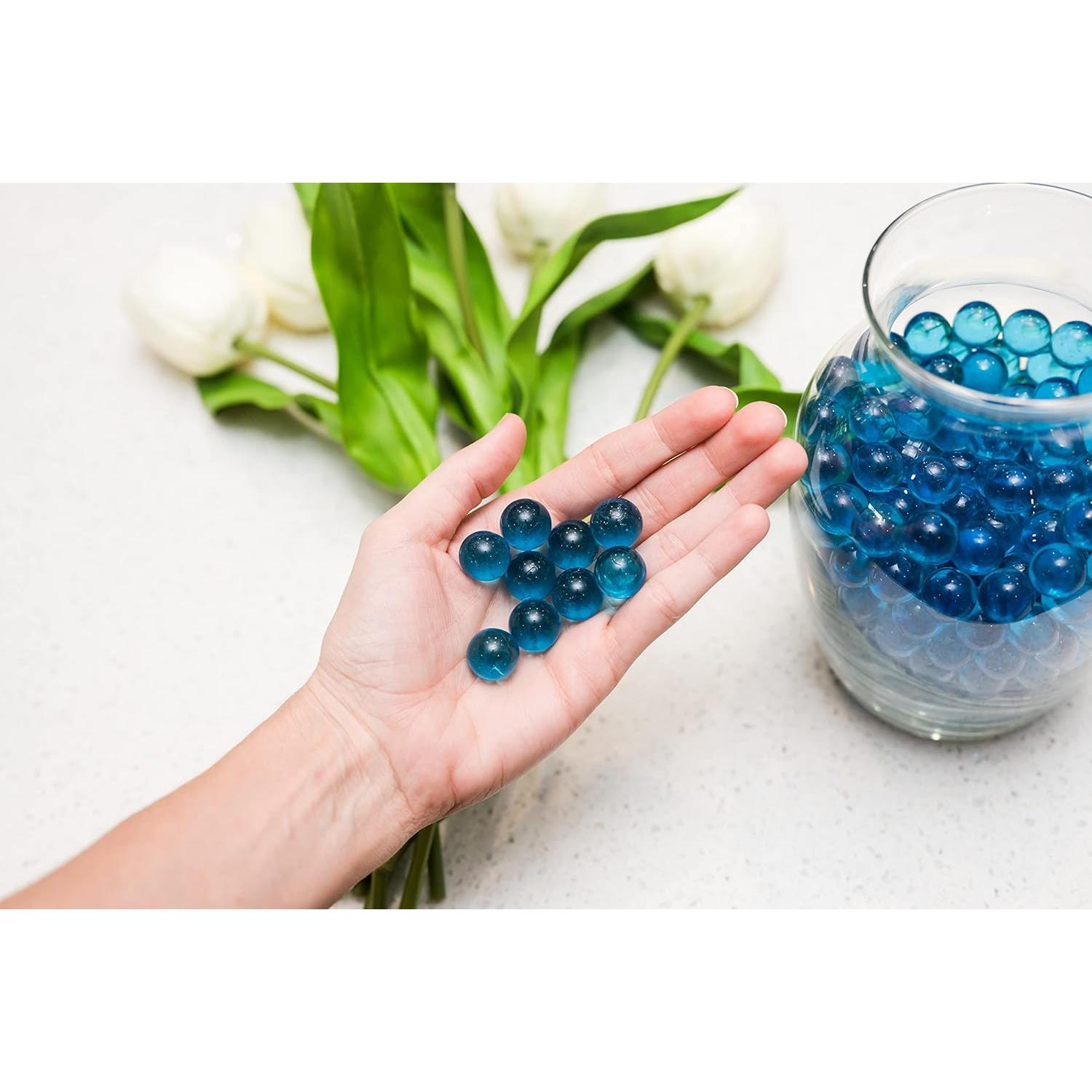 Galashield Esferas de Vidrio Azules 2.27 kg | 400 Perlas Decorativas