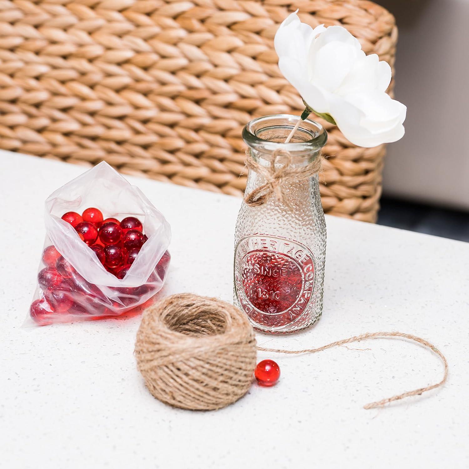 Canicas Galashield Rojas de Vidrio 0.45 kg para Decorar