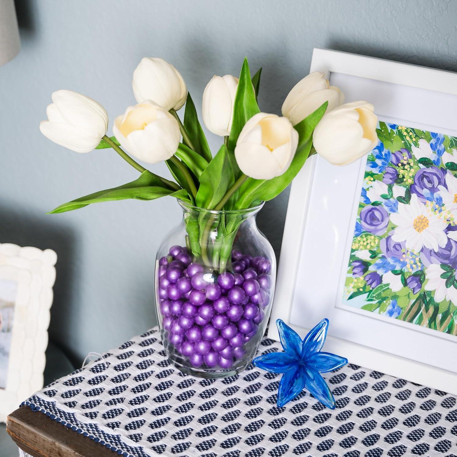 Canicas Galashield Moradas de Vidrio 0.46 kg para Decorar