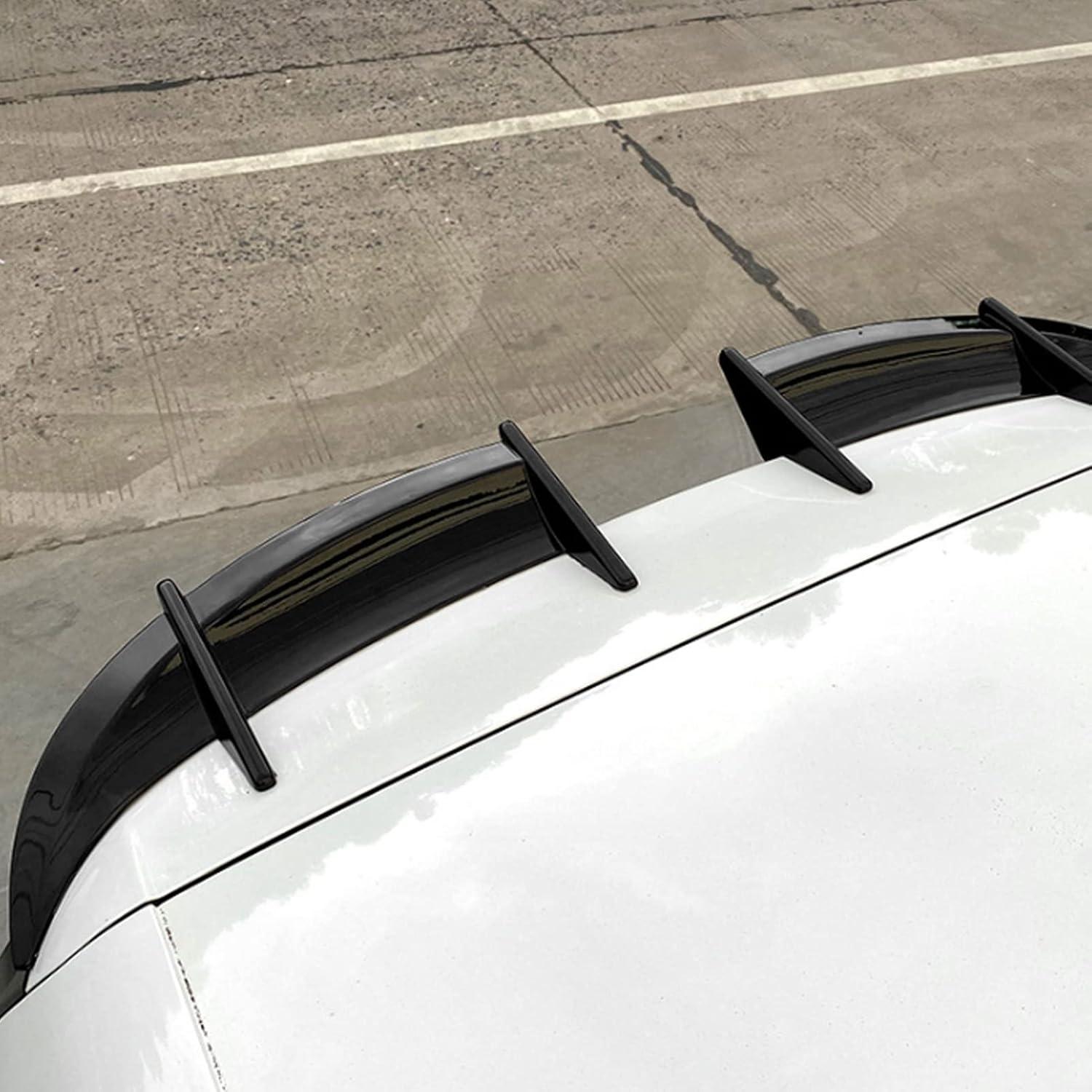 Spoiler Trasero AK Car para MK6/R-Line ABS Negro Brillante