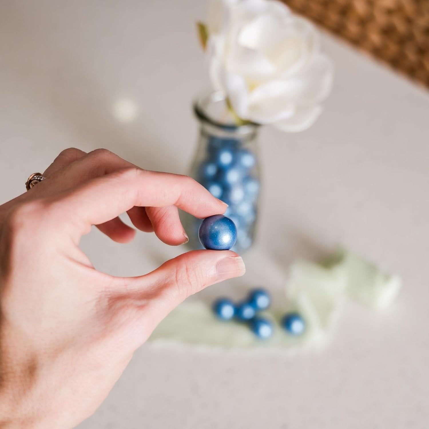 Canicas Galashield Azul Claro 2.27kg para Decoración