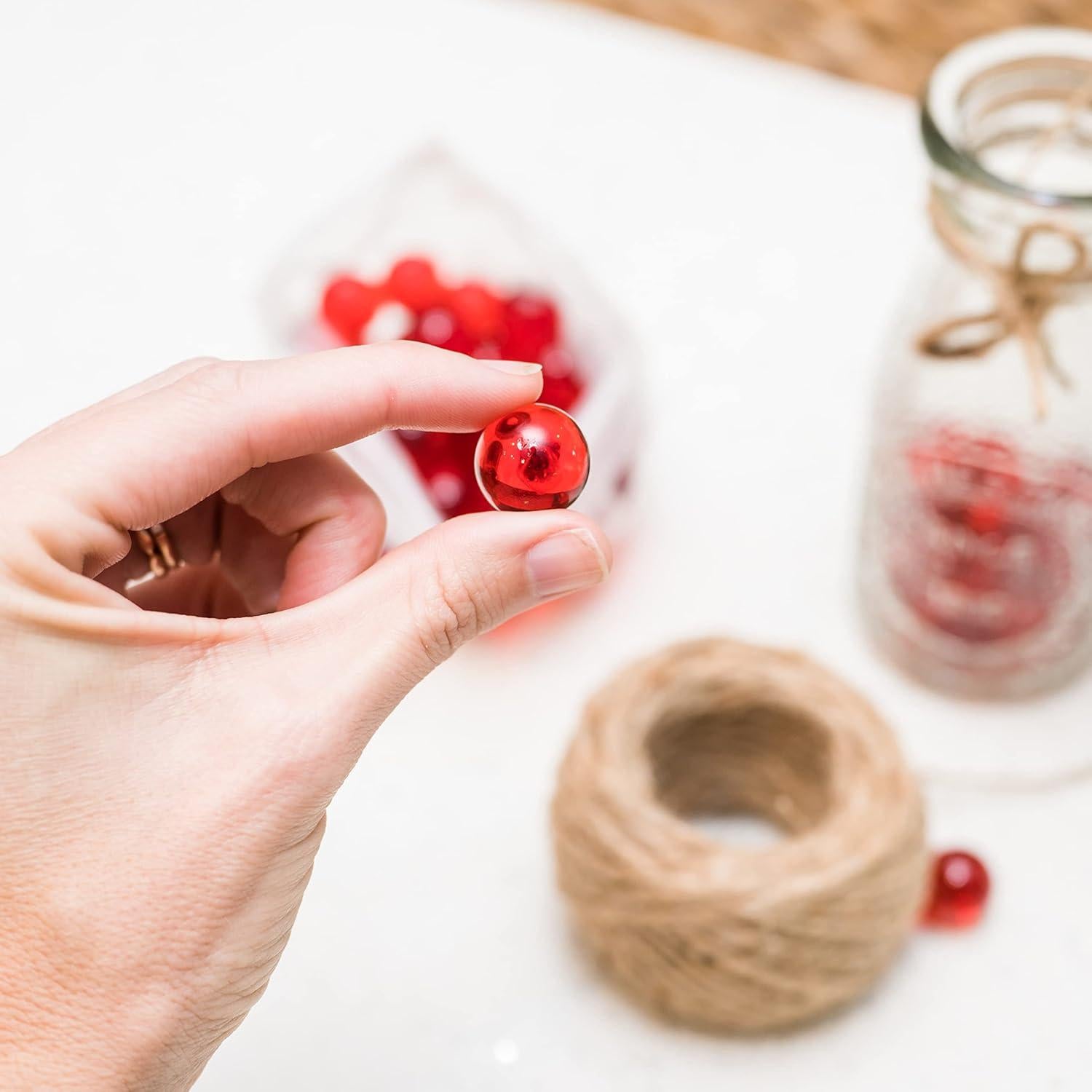 Canicas Rojas Galashield 2,27 kg para Decoración