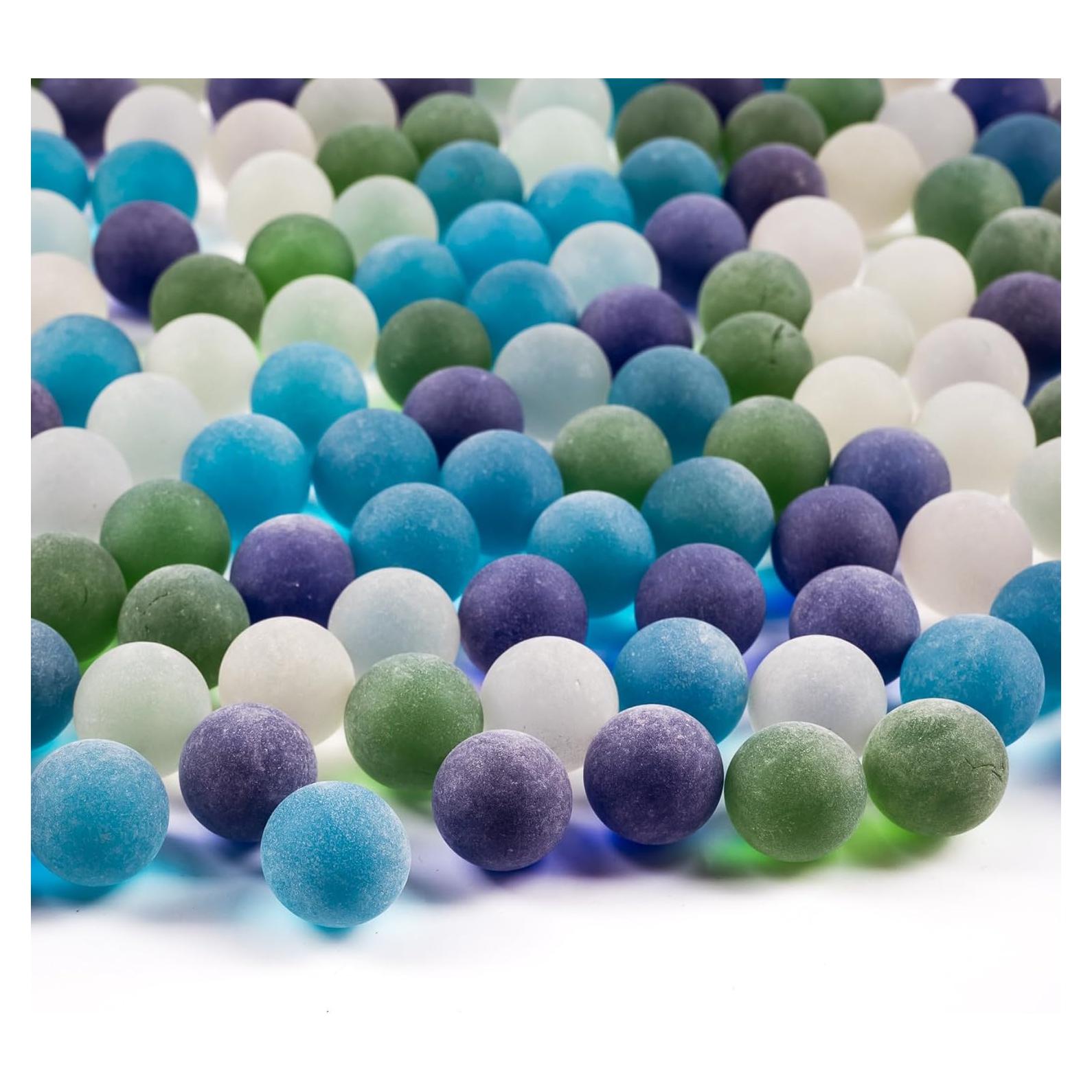 Canicas Galashield de Vidrio Esmerilado 1kg - 80 Piezas