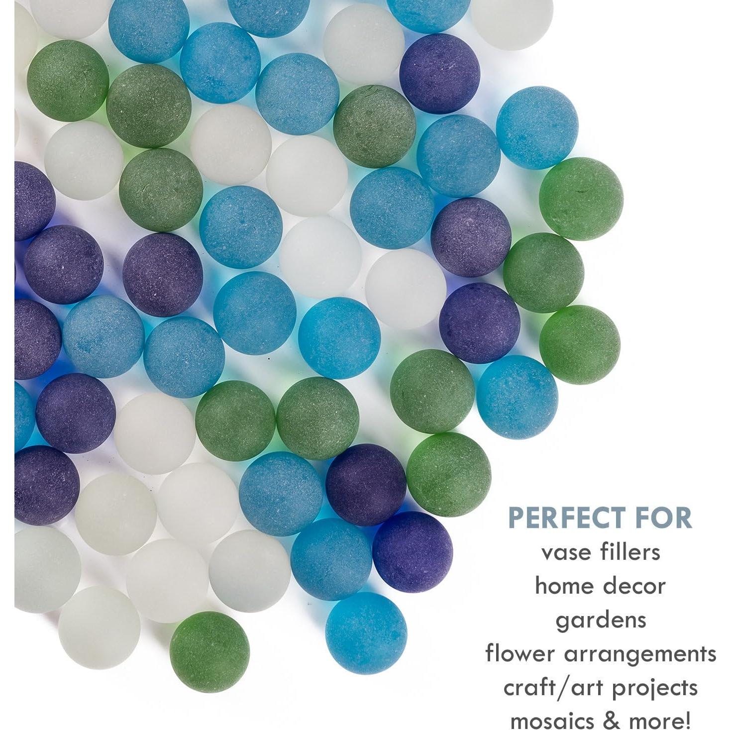 Canicas Galashield de Vidrio Esmerilado 1kg - 80 Piezas