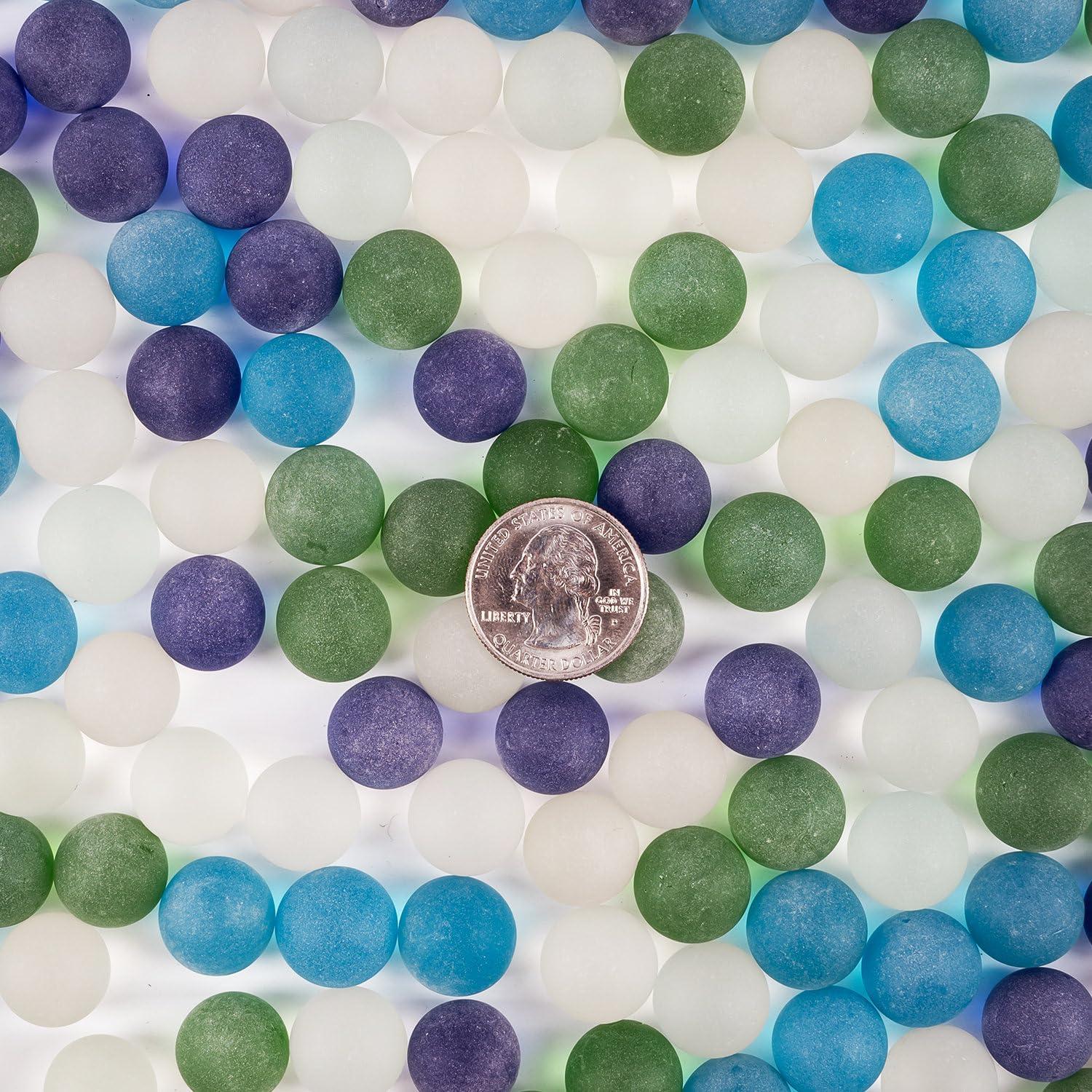 Canicas Galashield de Vidrio Esmerilado 1kg - 80 Piezas