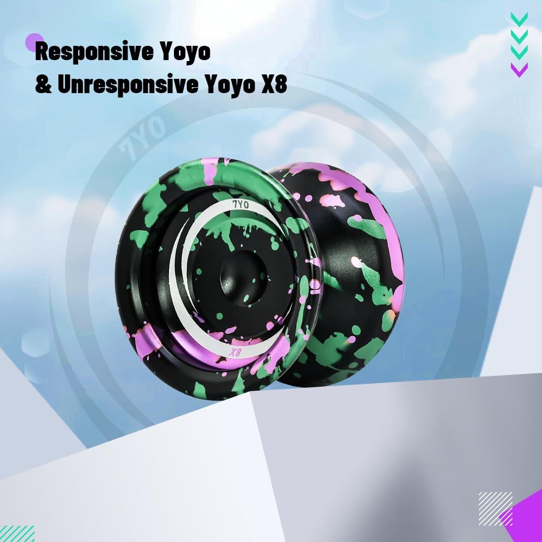 Yoyo X8 Profesional para Niños 8-12 Años con Estuche