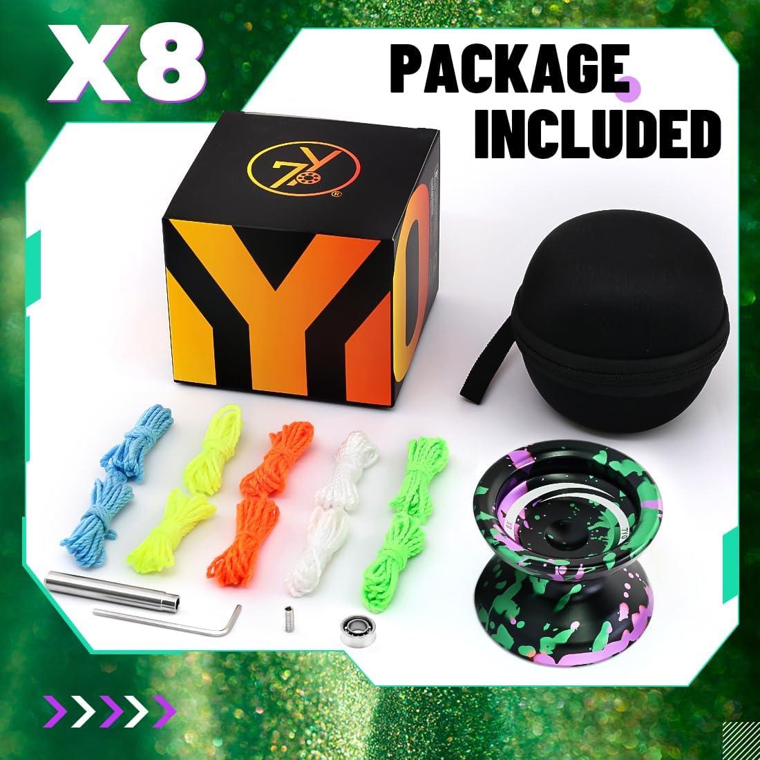 Yoyo X8 Profesional para Niños 8-12 Años con Estuche