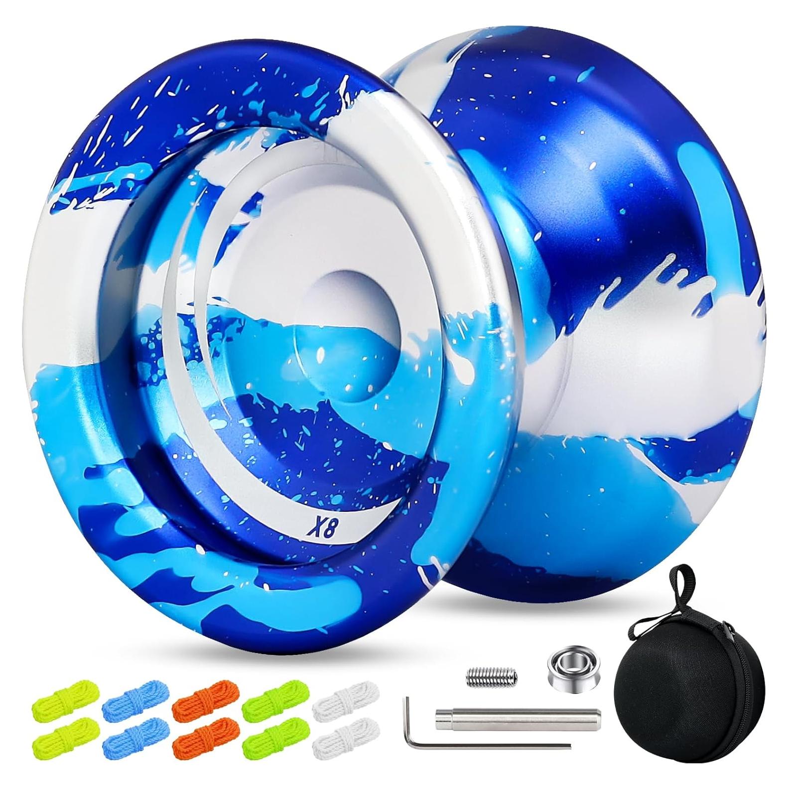 Yoyo Profesional X8 de Aluminio para Niños 8-12 Años