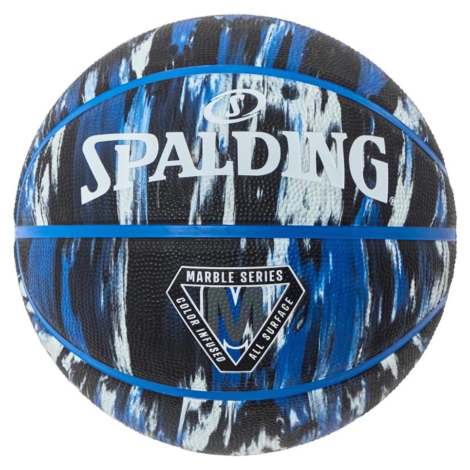 Balón de Baloncesto Spalding Mármol No. 7 Goma