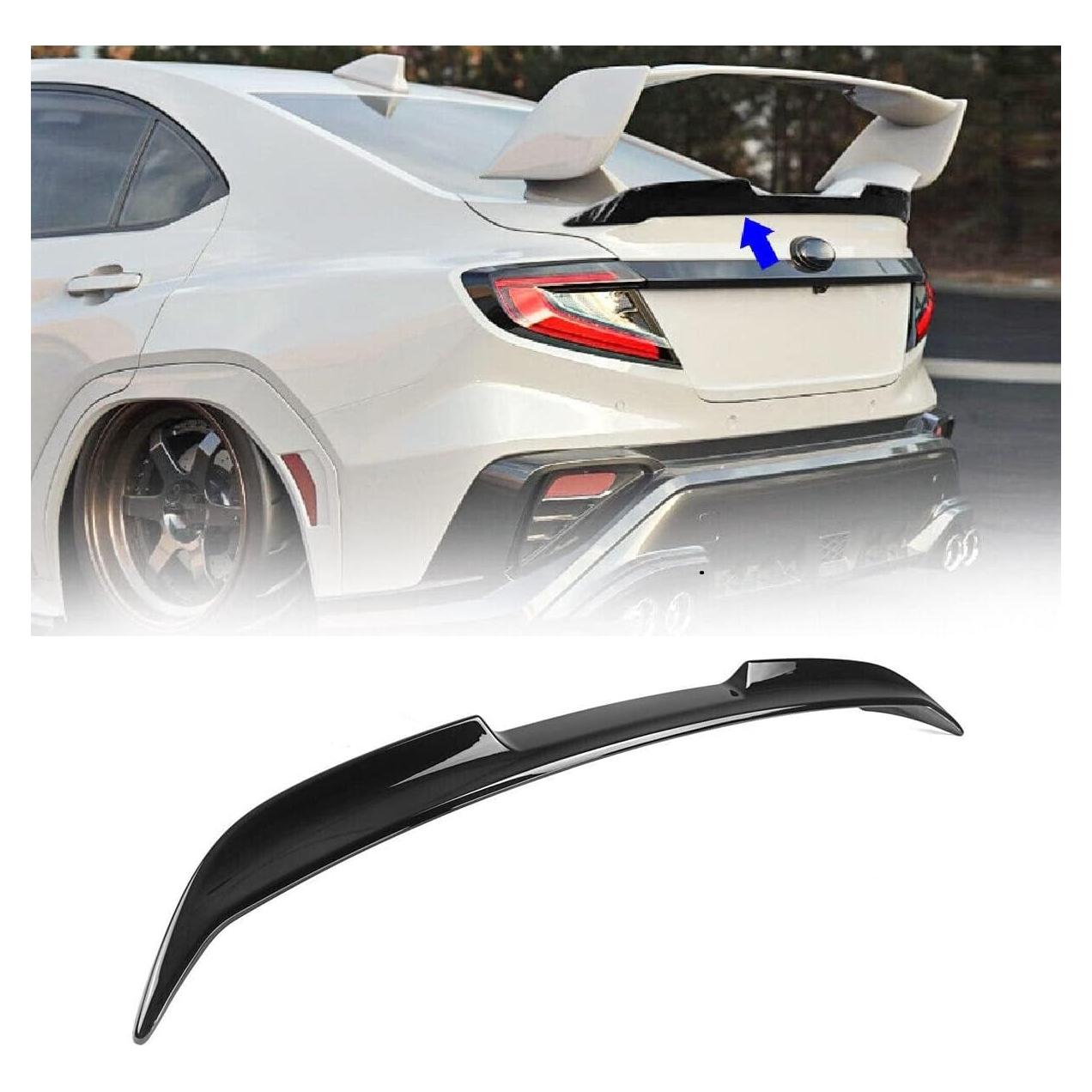 Alerón Trasero Negro Brillante Subaru WRX 2022-2025