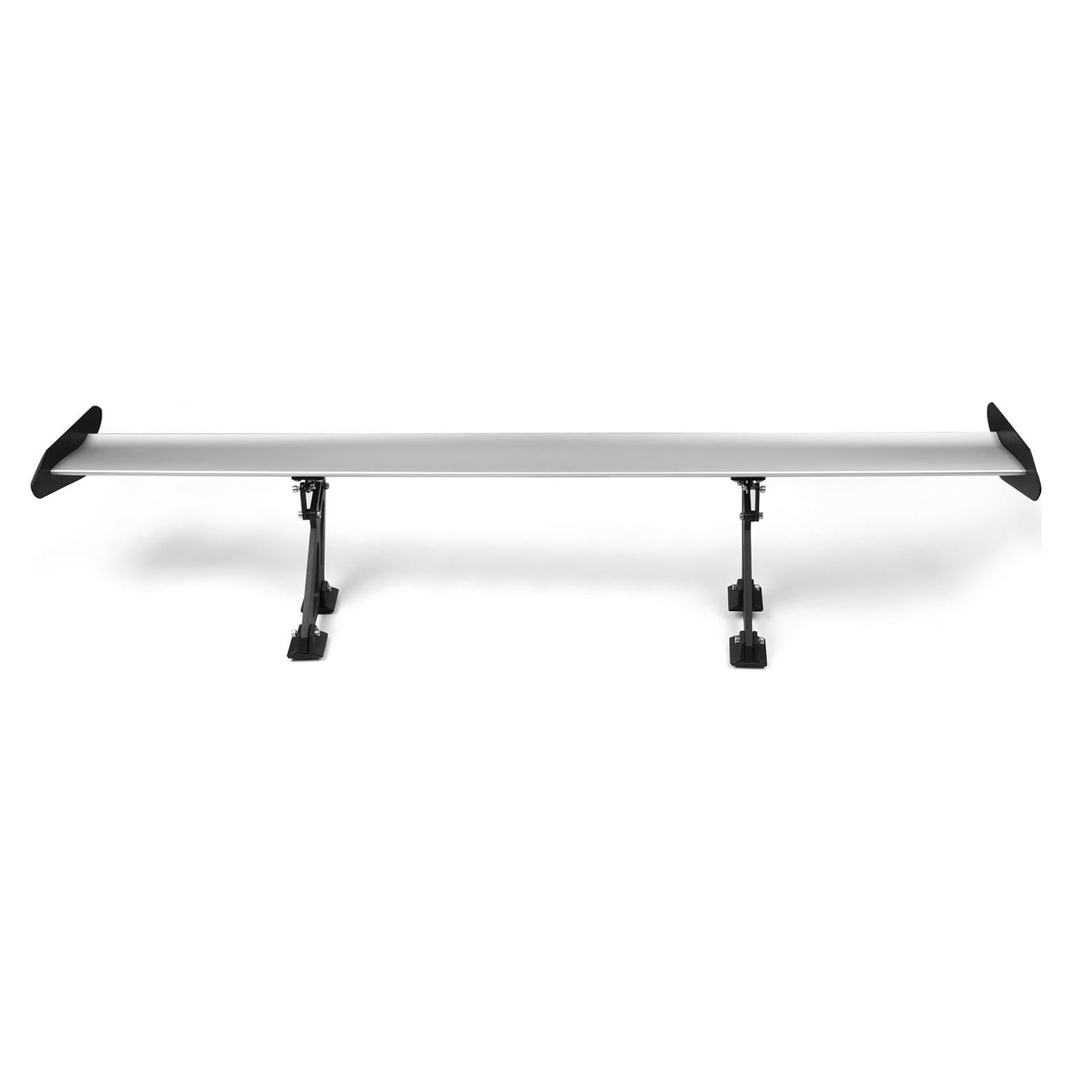 Alerón Trasero Universal Areyourshop 135CM Aluminio Plata