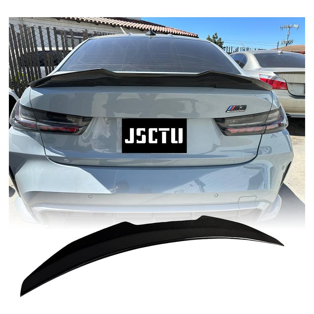 Alerón de Maletero de Fibra de Carbono JSCTU para BMW G20/G80 2019-2026