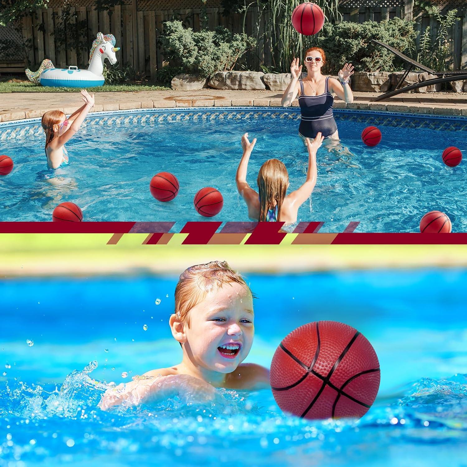 30 Balones de Baloncesto Inflables 7" PVC Oleitodh